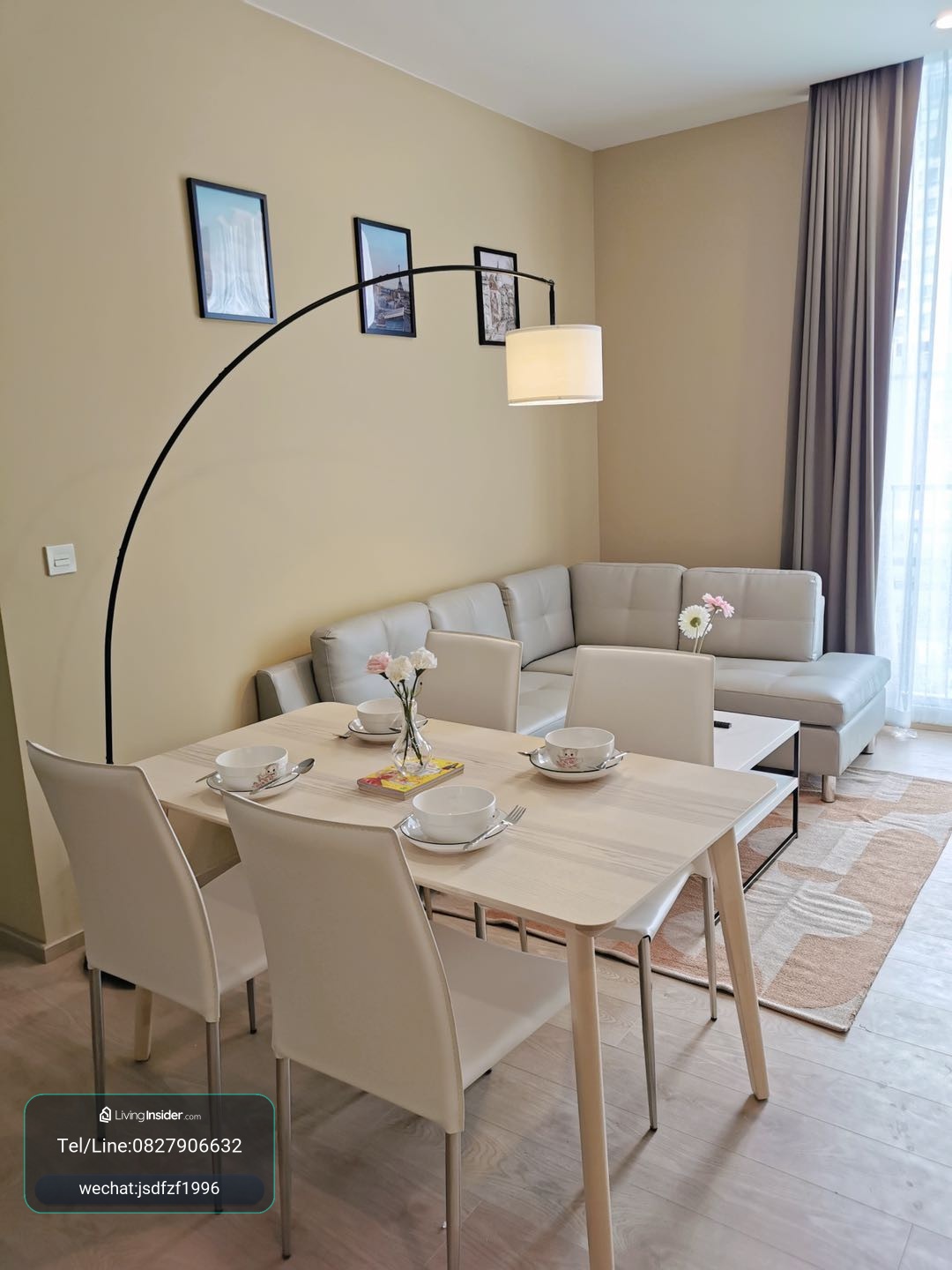 โนเบิล บี19 | คอนโดกว้างขวาง 2 ห้องนอน หันหน้าไปทางทิศใต้ ใจกลางอโศก 35,000 บาท / เดือน – รูปที่ 3