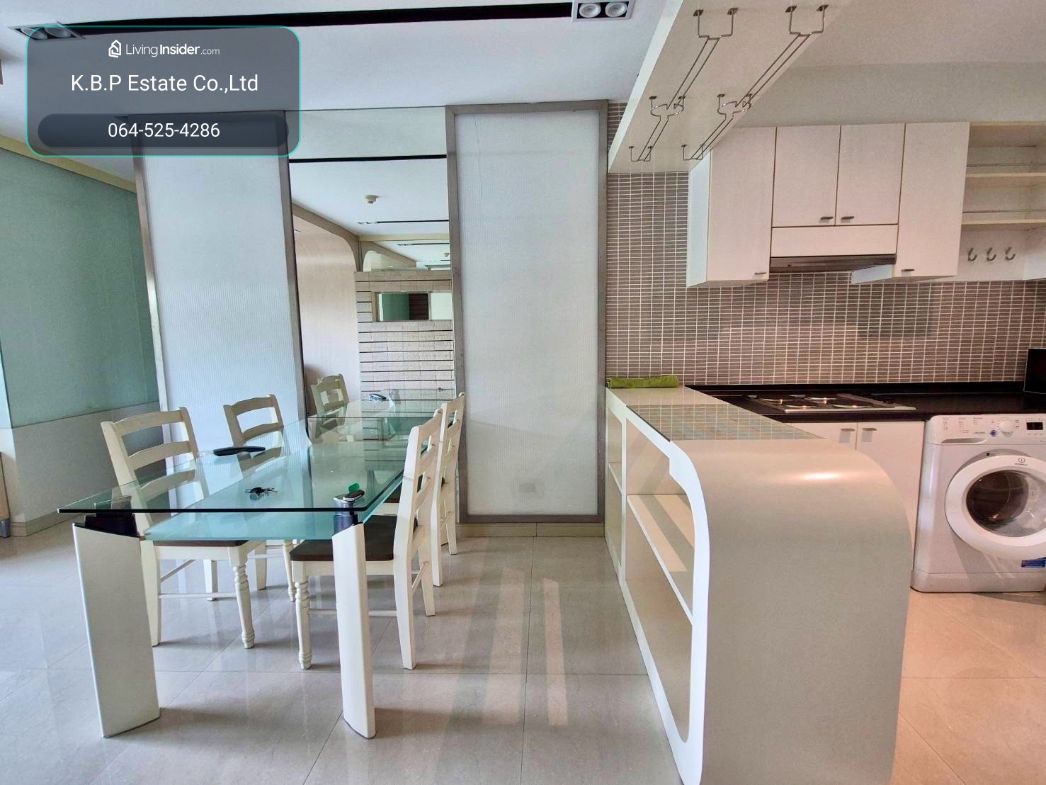 Condo For rent Siri Yen Akat 81Sqm 2beds 2baths 39,000 baht Fully Furniture – รูปที่ 3