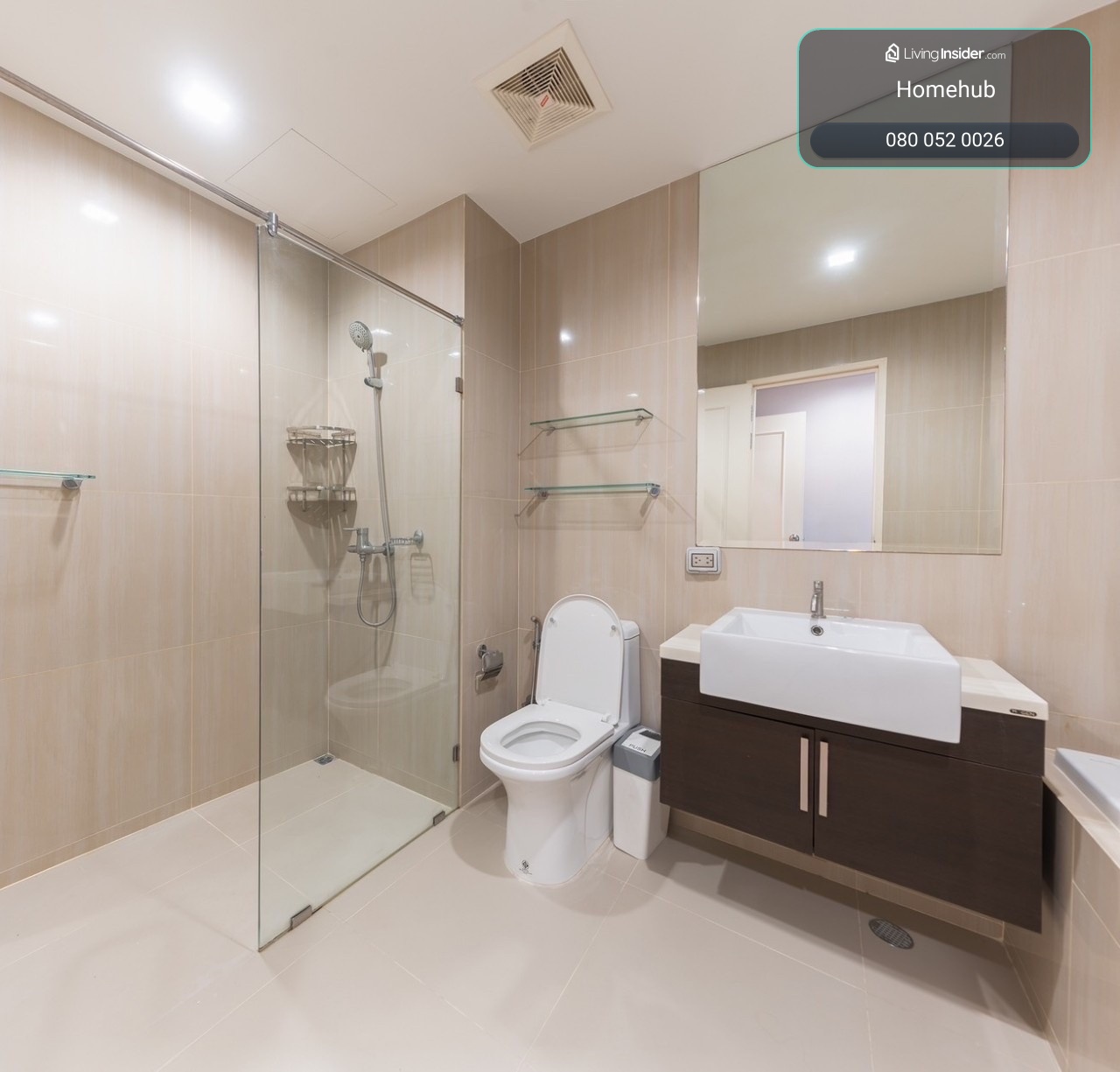 Villa Asoke วิลล่า อโศก Duplex 2ห้องนอน 2ห้องน้ำ (ห้องsizeใหญ่ สวยพร้อมอยู่) – รูปที่ 4