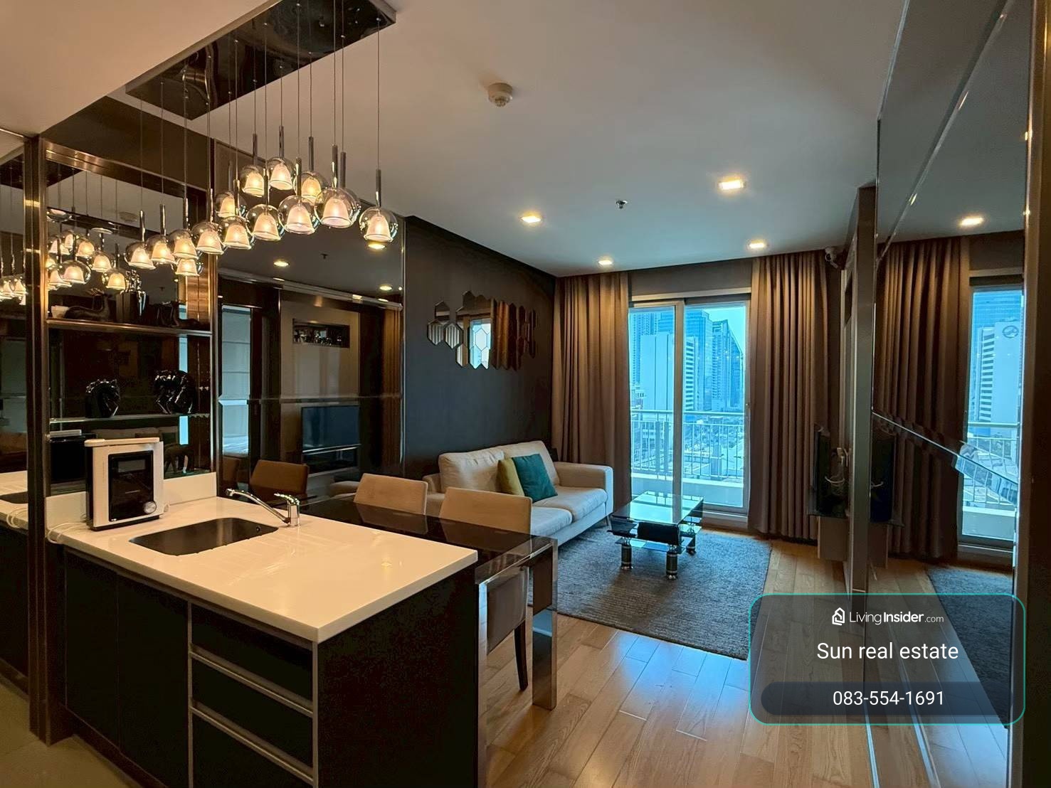 ให้เช่าคอนโด เดอะแอดเดรส อโศก ตกแต่งครบครัน (S15-6445) – รูปที่ 2