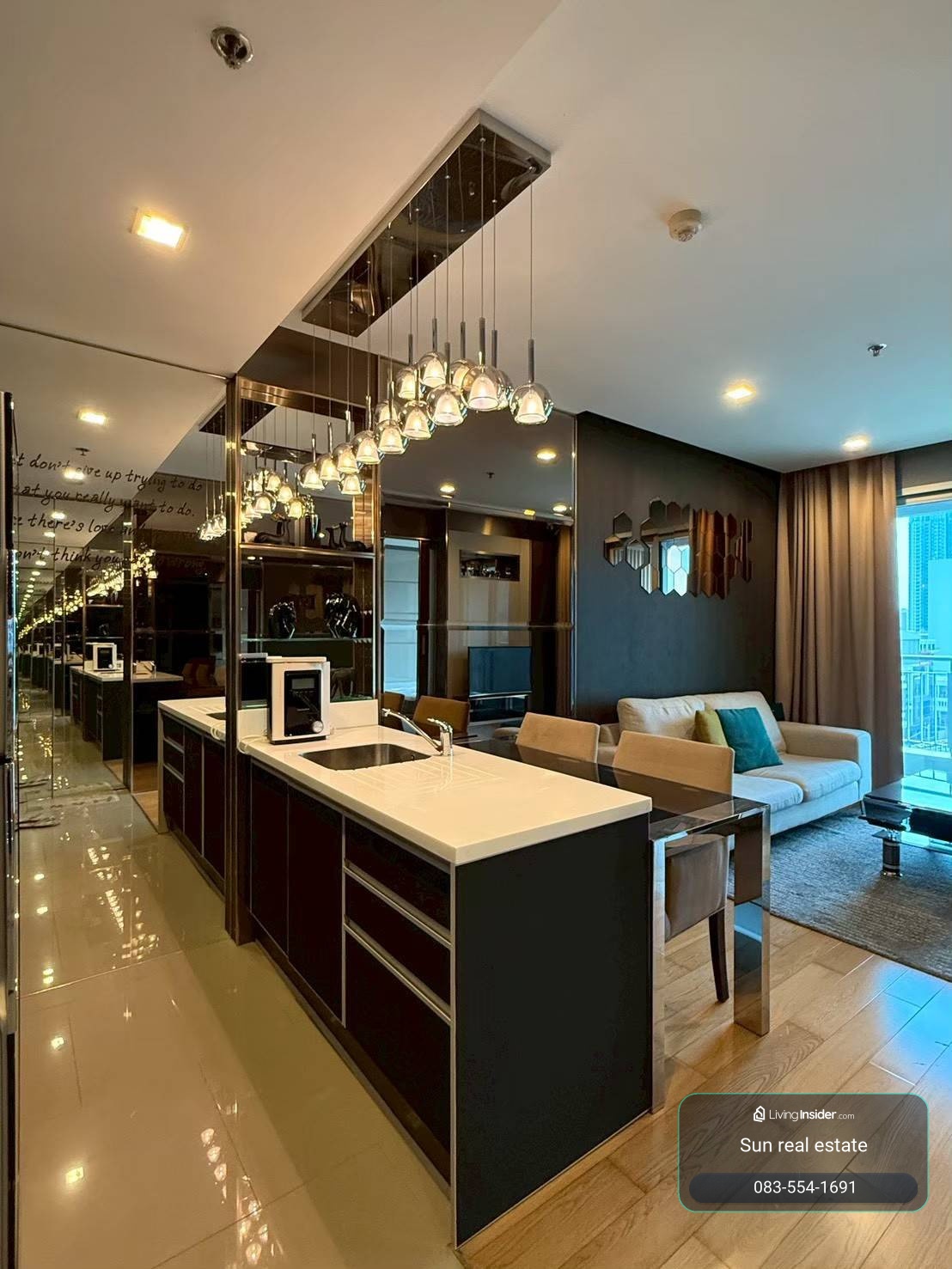 ให้เช่าคอนโด เดอะแอดเดรส อโศก ตกแต่งครบครัน (S15-6445) – รูปที่ 3