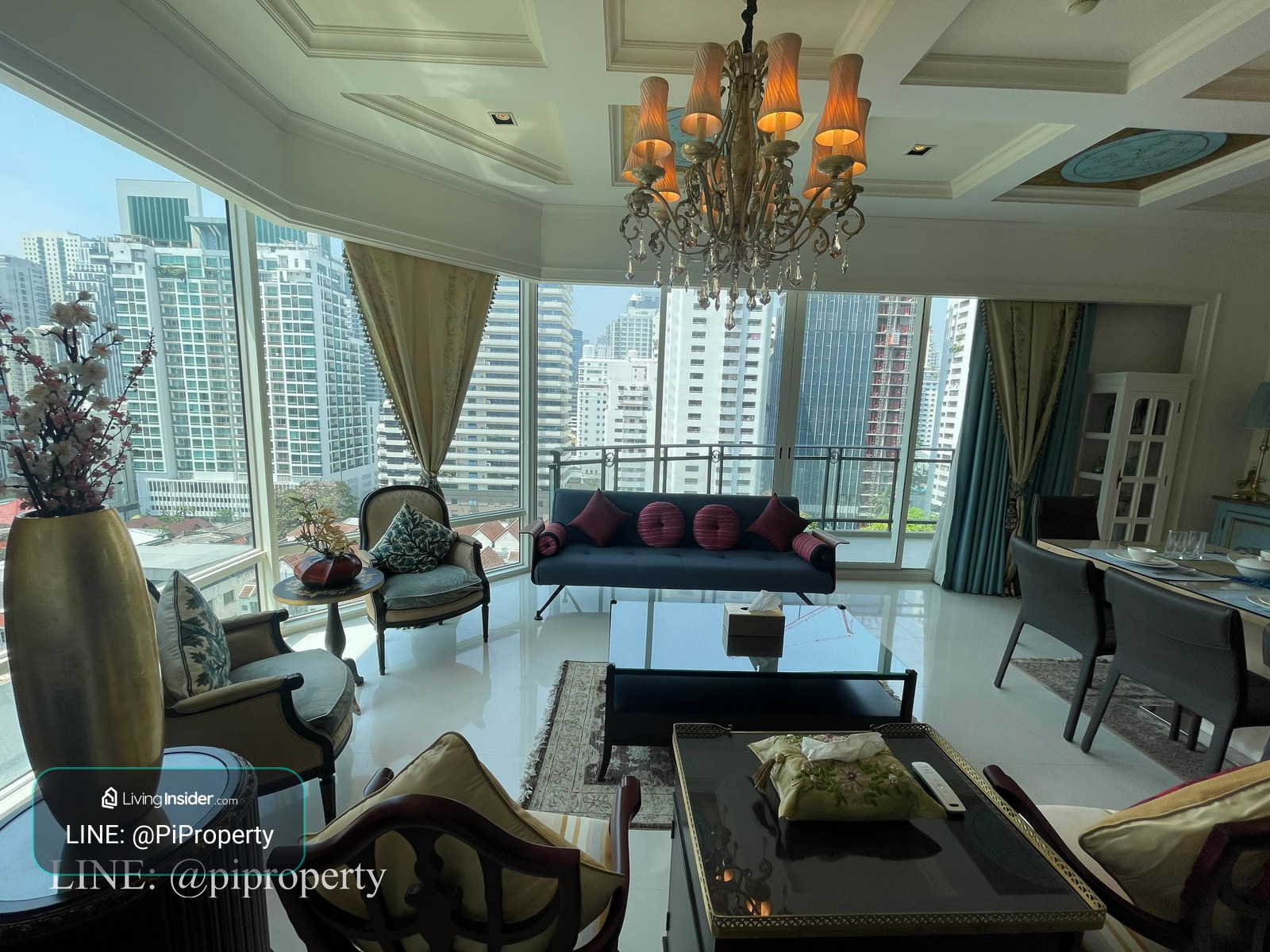 🌟 ให้เช่าคอนโดระดับอัลตร้าลักชัวรี 3 ห้องนอน ที่ Royce Private Residences 🌟 – รูปที่ 4