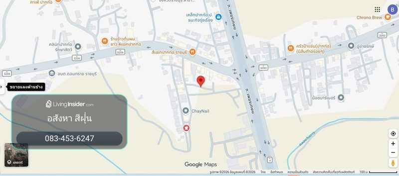Beautiful vacant land for sale, area 200 square meters, Don Sai Subdistrict, Pak Tho District, Ratchaburi Province. – รูปที่ 4