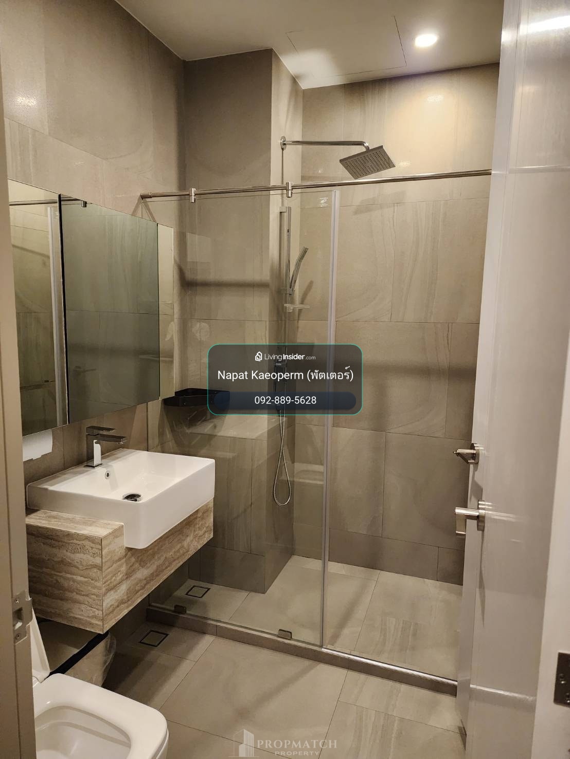 ✨ให้เช่า Park Origin Phayathai (พาร์ค ออริจิ้น พญาไท) | 1 Bed Plus ขนาด 30ตร.ม. มีเครื่องซักผ้าพร้อมอยู่ 19,000 โซฟาหนังจึ้งๆ มีที่นอนเสริมMini Duplex style สนใจติดต่อ Agent putter 0928895628  – รูปที่ 4