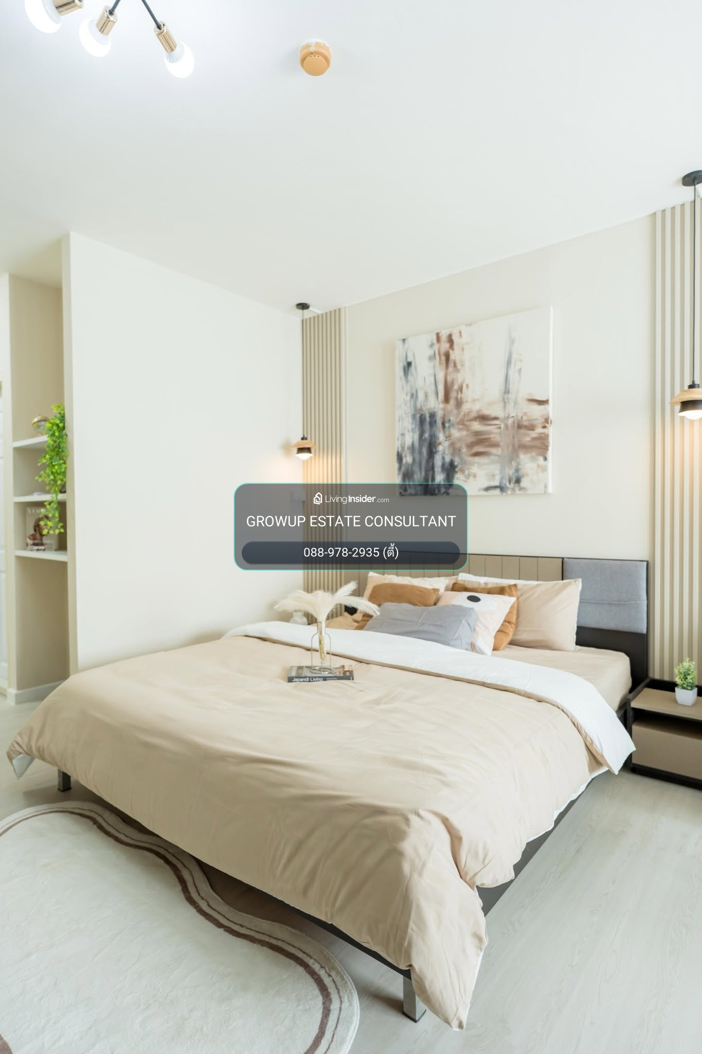 K-7062 🔥🔥For sale!! Beautiful room, newly decorated, near BTS Sri Nut, Condo A space, Sukhumvit 77, ready to move in. – รูปที่ 3