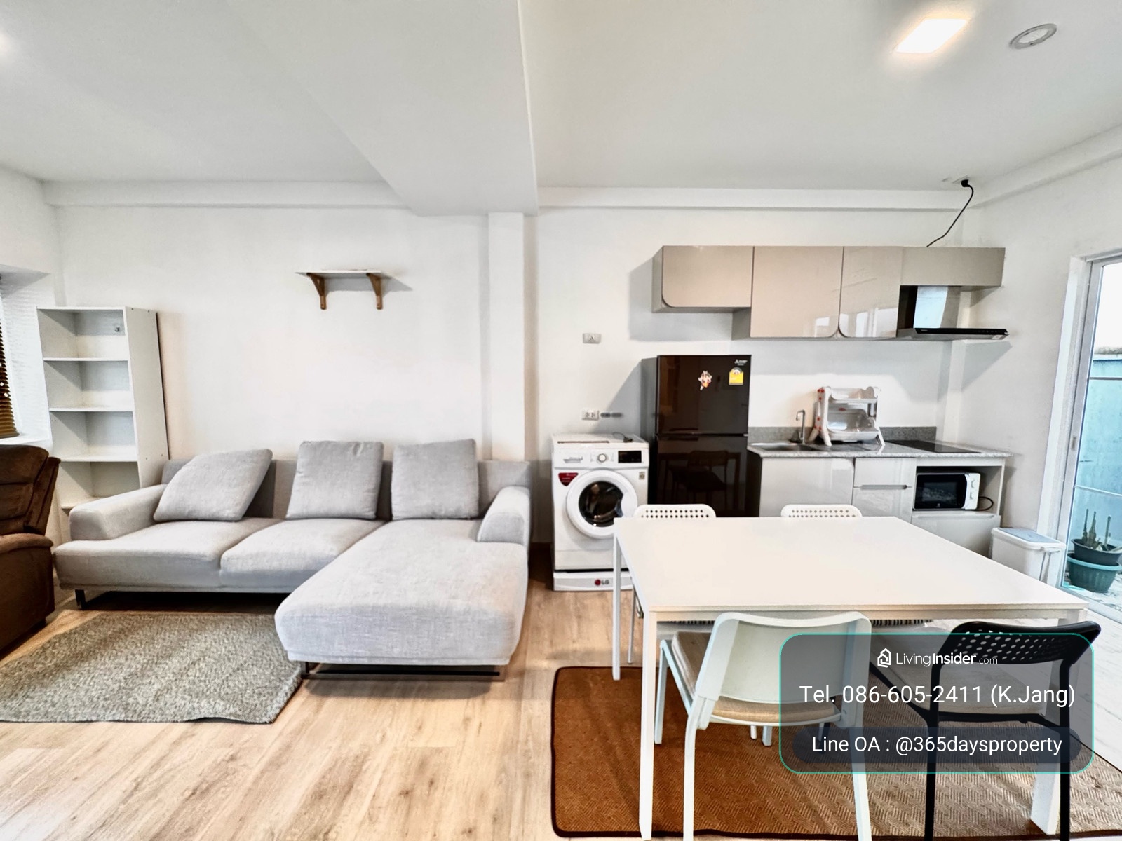 💥ForRent💥Indy2 Bangna-Ramkhamhang2 🏡 Near Mega Bangna, Dulwich 🚩 Ready to move in 🌟 Fully Furnished 🏠 Awning the front – รูปที่ 2