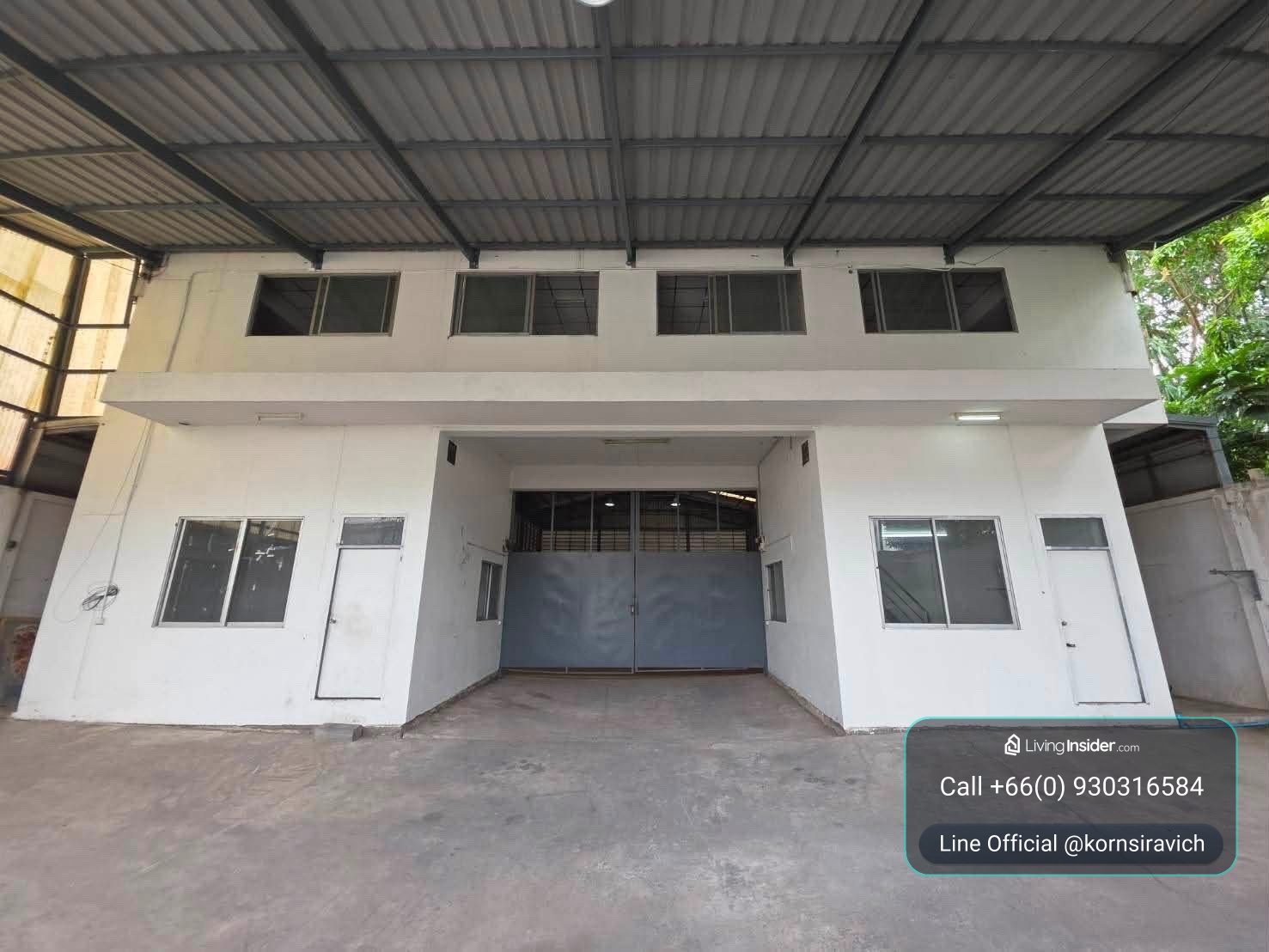 Warehouse for rent, Soi Wachiratham Sathit 55, Sukhumvit 101/1, near BTS Punnawithi 3.5 kilometers. – รูปที่ 3