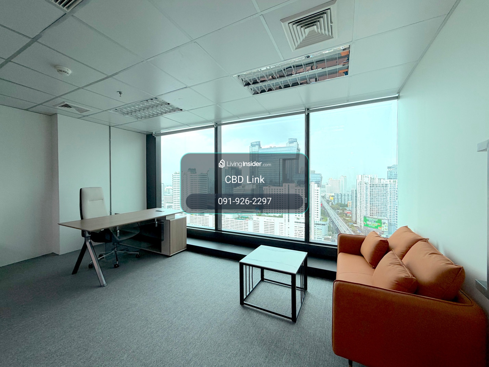 Serviced Office ใหม่, แอร์ 8:00-22:00, 500 ม.จาก MRT พระราม 9  – รูปที่ 4