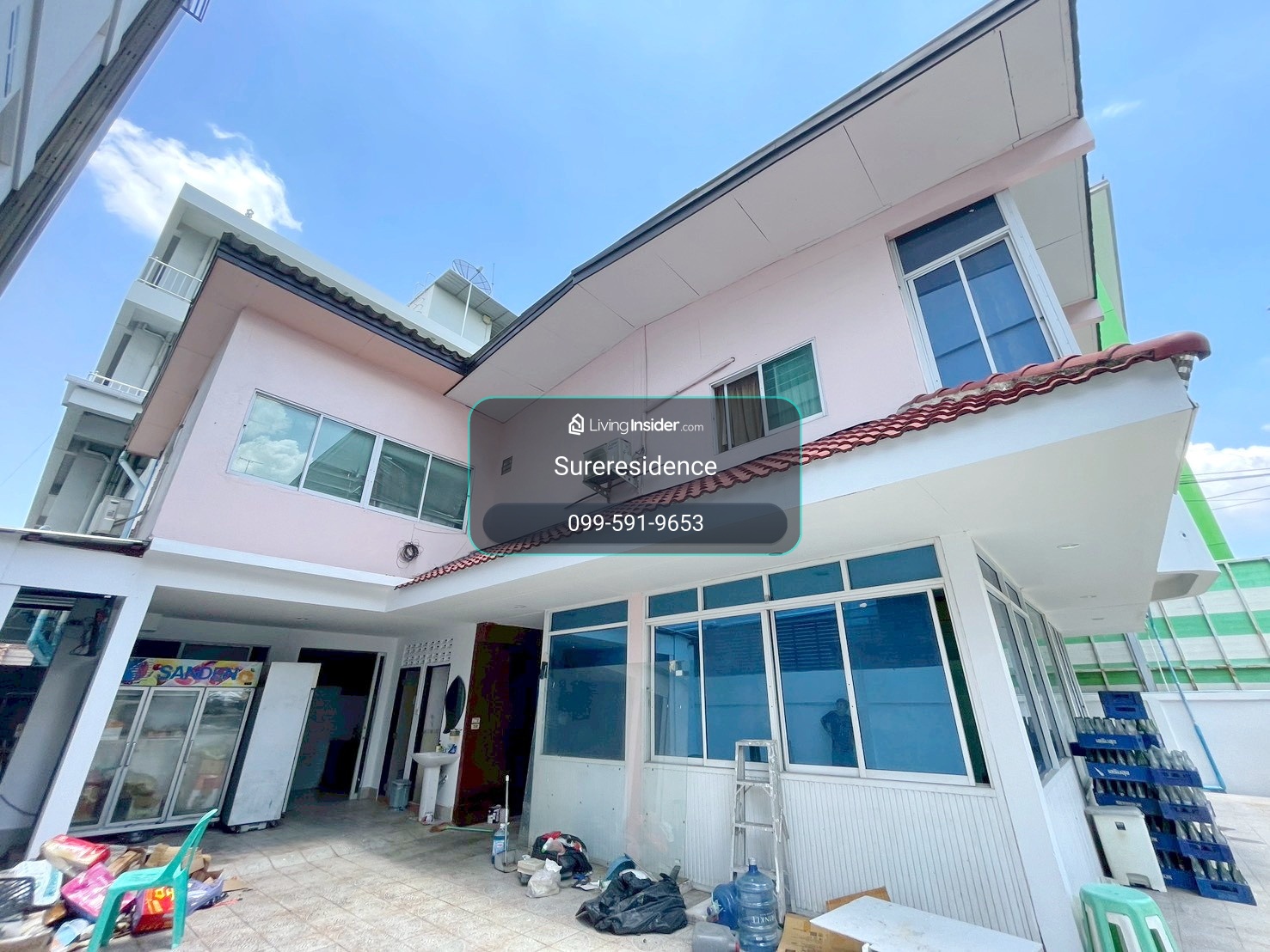 HK0673♛Single house for rent, 5 bedrooms⚝Huai Khwang♜MRT Huai Khwang∞099-5919653,065-9423251▚Line@sureresidence – รูปที่ 4