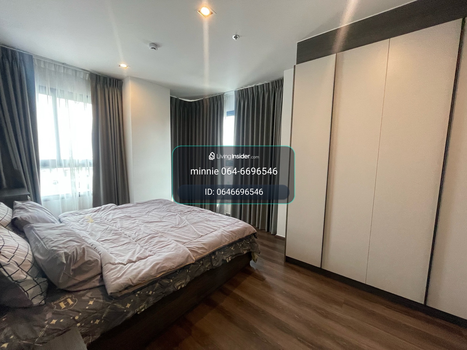 ราคาดีม๊ากกก เช่าแค่ 38,000   Ideo Rama 9-Asoke  แบบ  2 ห้องนอน 62 sqm ชั้นสูง วิวสวย รีบจองด่วน  สนใจนัดชมได้เลย 064-6696546 แก้มกี้   เบอร์นี้แอทไลน์ได้เลยค่ะ – รูปที่ 4