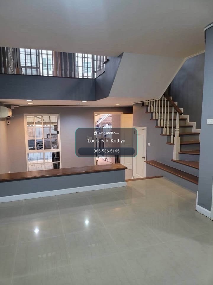 🏡 ขายทาวน์โฮม 3 ชั้น พระราม 9 พร้อมผู้เช่า 5.5 ลบ. โทร 065-536-5165  – รูปที่ 4