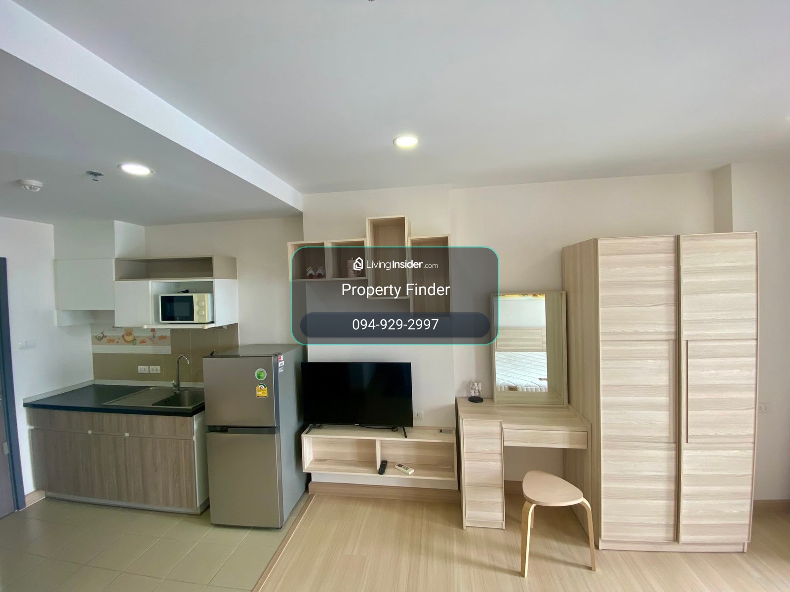 PFD-08821 Condo for rent Supalai Veranda Ramkhamhaeng , studio room, minimalist style. Good location next to the main road near ARL Ramkhamhaeng 🏙️✨ – รูปที่ 3