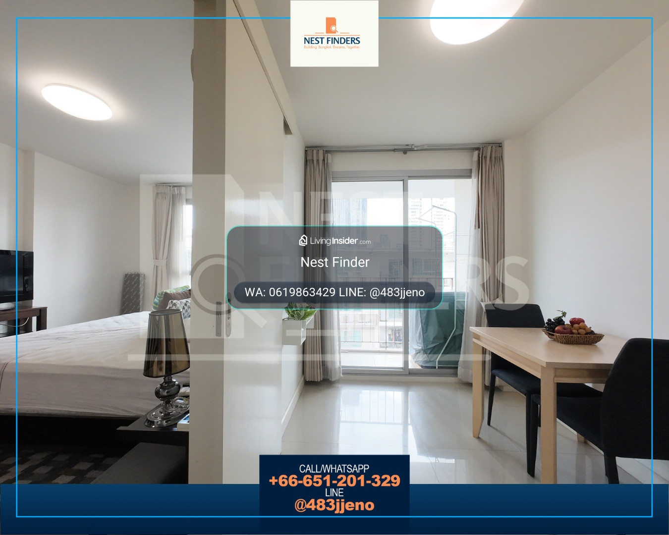 1 นอน ให้เช่า The Clover Thonglor – รูปที่ 2