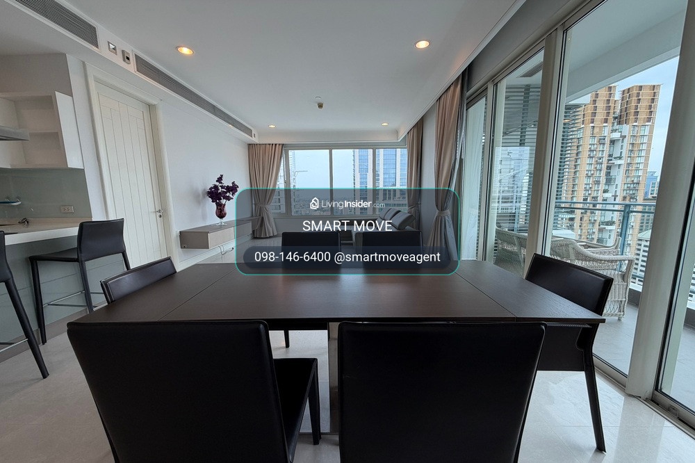 🔥 For Rent !!🔥 Q Langsuan, 3 bedroom, 3 bathroom, high floor 34++, nice view, great facility !! Code C20260700027 furnished, ready to move in📣📣 – รูปที่ 4