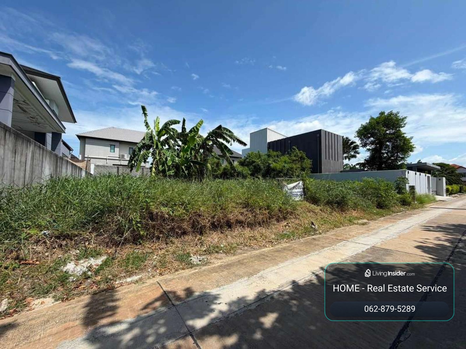 ที่ดิน 160 ตร.ว. หมู่บ้านปรีชา / 160 ตร.วา (ขาย), Land plot of 160 square wah in Preecha Village / 160 Square Wa (FOR SALE) DA076 – รูปที่ 3