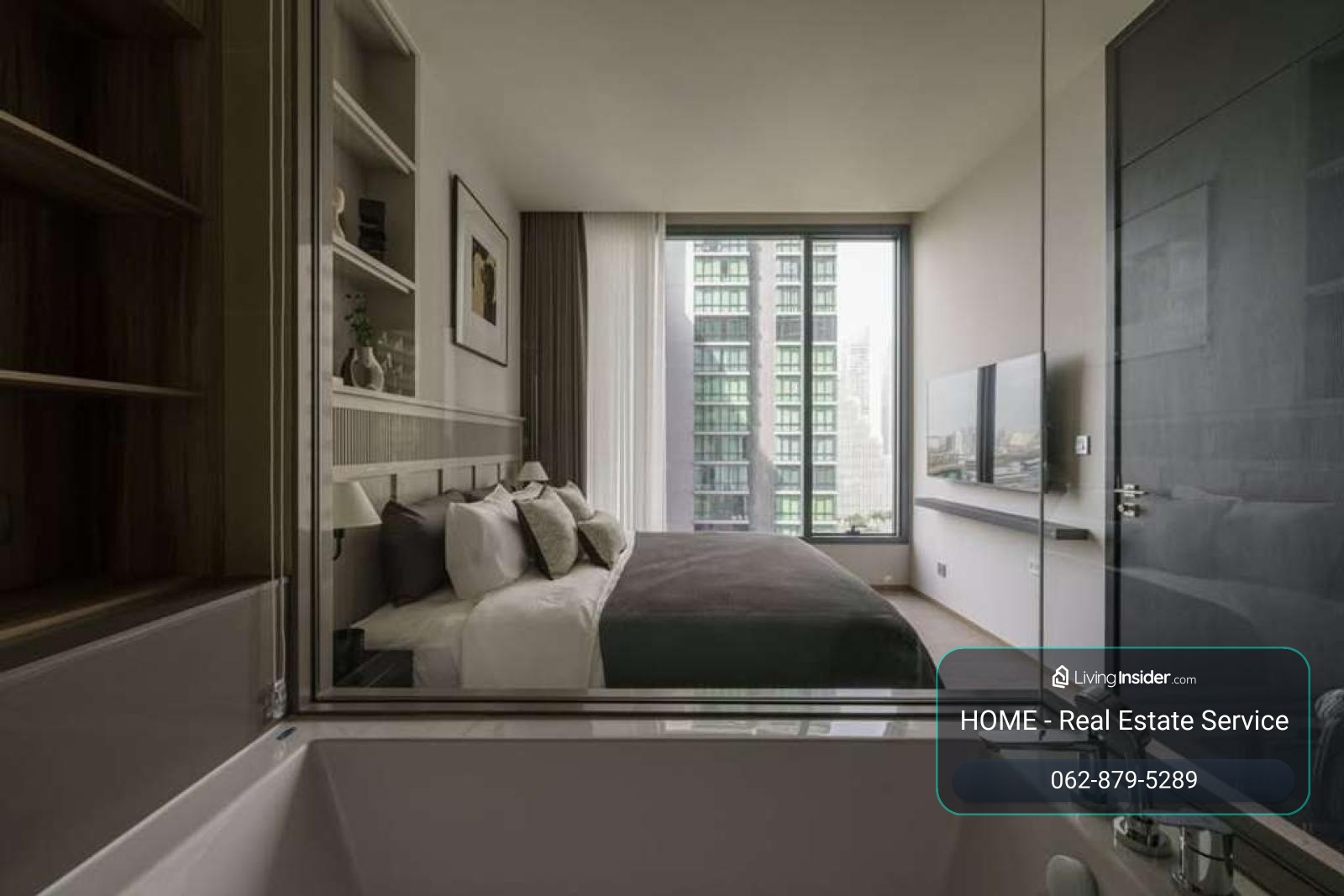 The ESSE Asoke / 1 Bedroom (SALE WITH TENANT), ดิ เอส อโศก / 1 ห้องนอน (ขายพร้อมผู้เช่า) PEII068 – รูปที่ 3