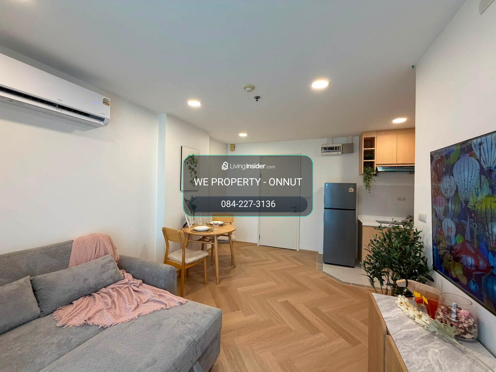 ห้องมุมแต่งใหม่ สไตล์ Muji น่าอยู่⭐Centric Scene Sukhumvit 64 (เซ็นทริค ซีน สุขุมวิท 64) – รูปที่ 2