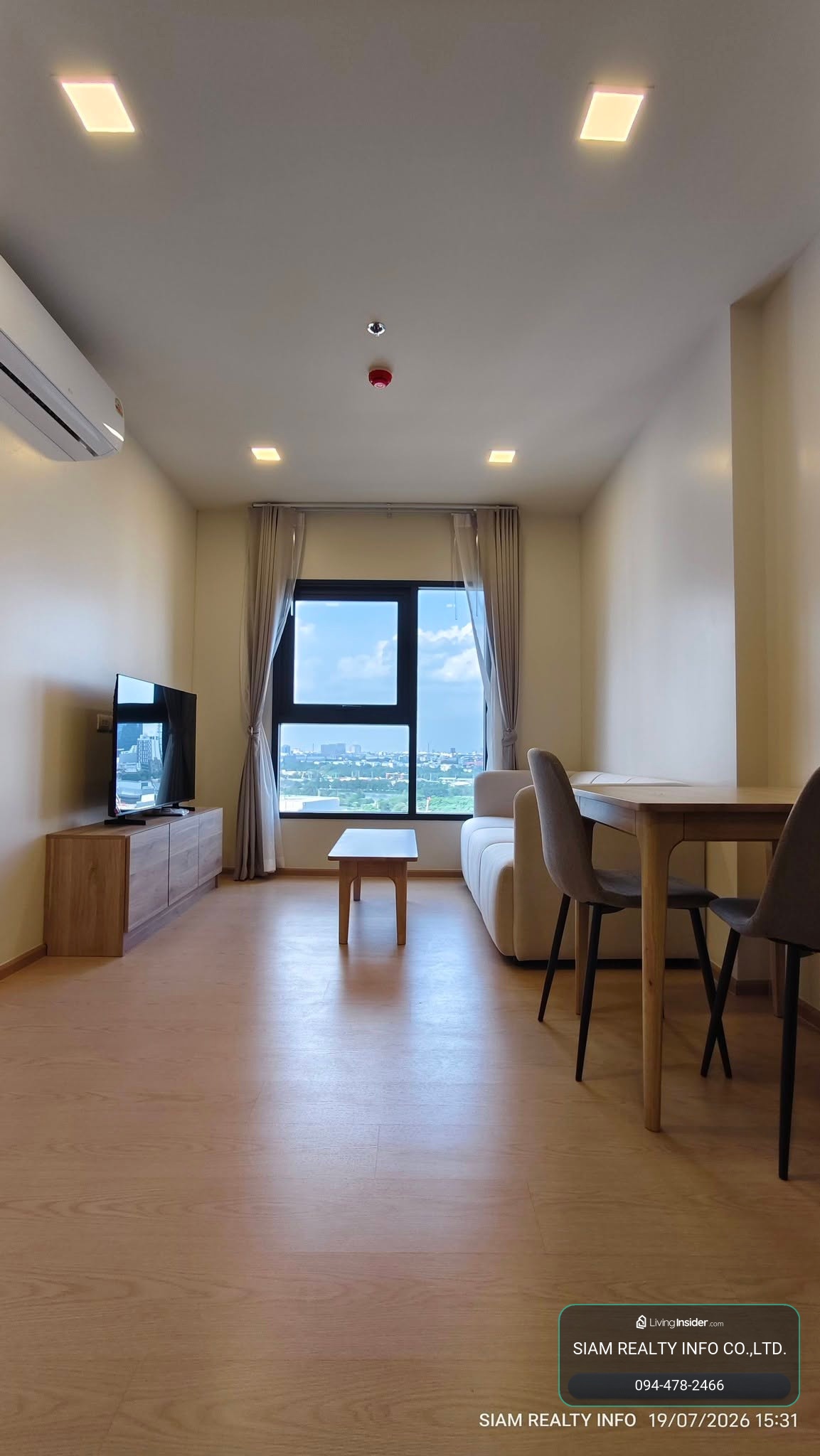 The Base Urban Rama 9 (เดอะ เบส เออร์เบิน พระราม 9) คอนโดให้เช่า ทิศตะวันออก ไม่ร้อน – รูปที่ 3
