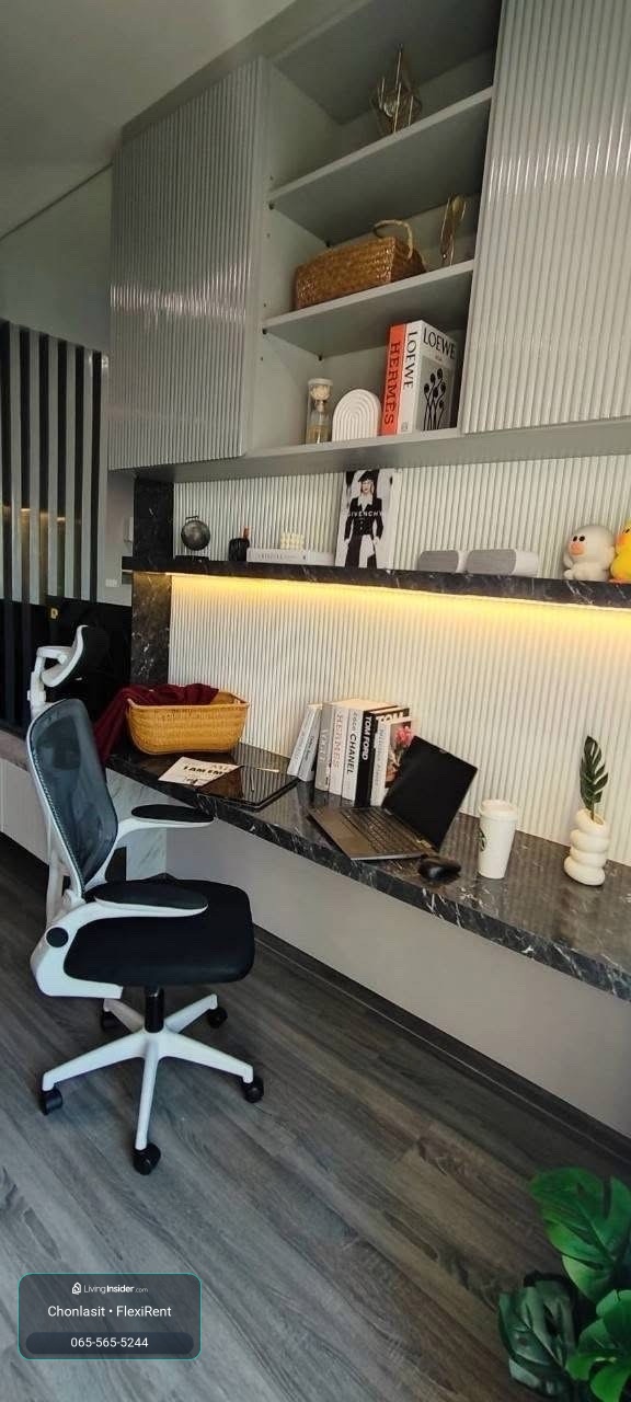 🏙️✨ ให้เช่า Ideo Chula–Samyan | Luxury Grey Design ชั้นสูง วิวตึกมหานคร ✨🏙️ – รูปที่ 4