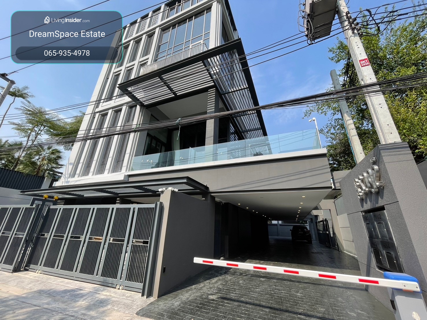 Luxurious 4.5-storey detached house for rent, Sage Thonglor 25 project, in the heart of Thonglor. – รูปที่ 2