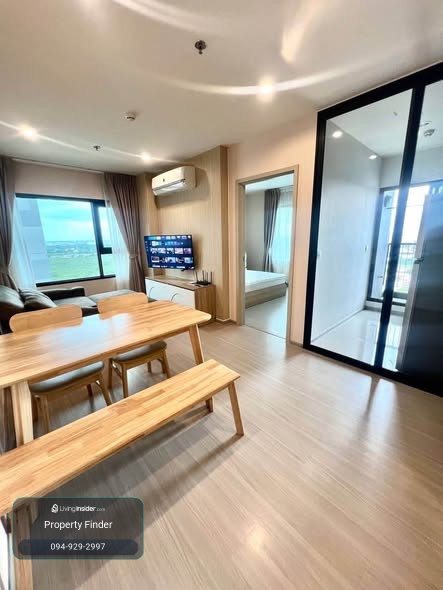 PFD-08830 Condo for rent, Aspire Erawan Prime, 2 bedroom unit, fully furnished, ready to move in, location next to BTS Chang Erawan 🏙️✨ – รูปที่ 2