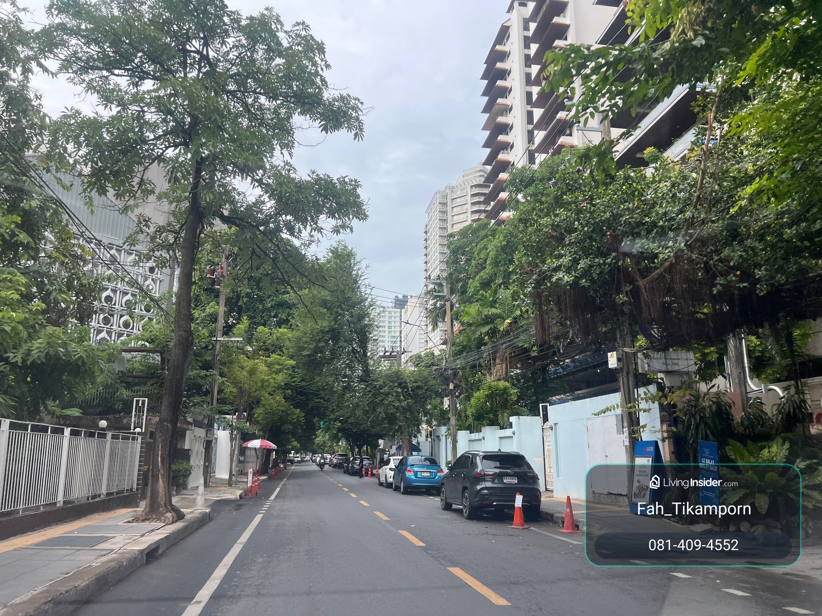 ขายที่ดิน ซ.สุขุมวิท 23 ขนาด 642 ตรว. หน้า ม.ประสานมิตร  ทำเลดี สภาพแวดล้อมดี สร้างตึกสูงได้ ผังสีแดง – รูปที่ 3