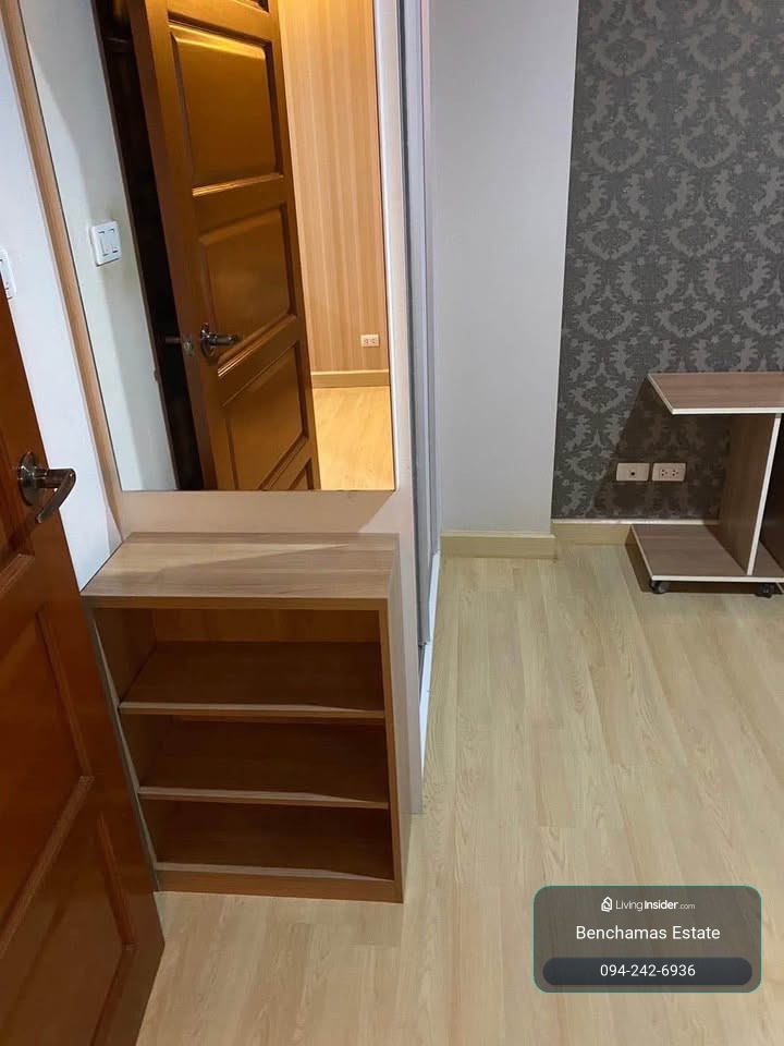 🌳ขายด่วน! Emerald Residence Ratchada เอมเมอรัลด์ เรสซิเดนท์ รัชดา  ทำเลรัชดาภิเษก-ห้วยขวาง  ห้องเกือบมุมสุด เป็นส่วนตัวมาก ✨บิ้วอินพร้อมอยู่ – รูปที่ 4
