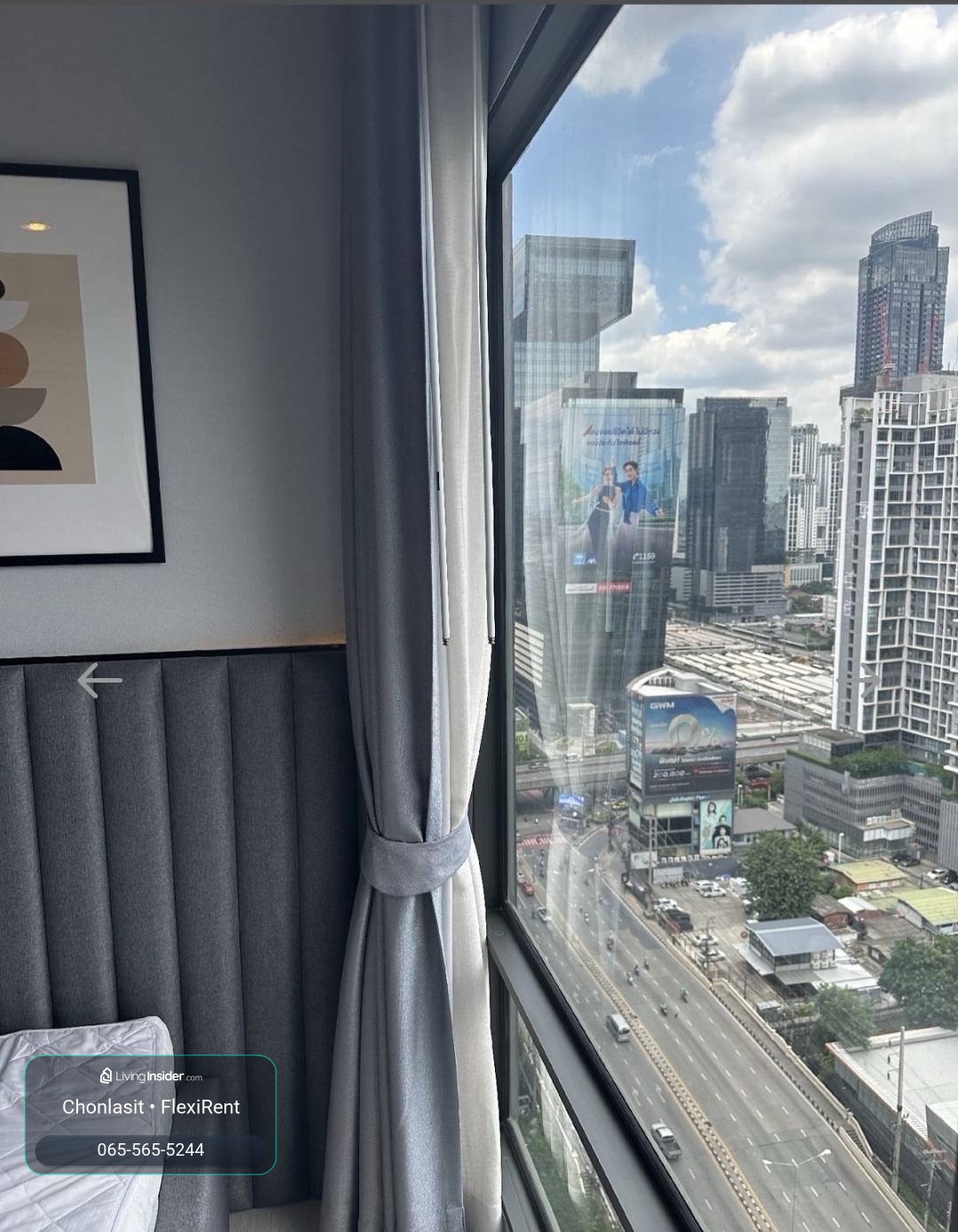 🏡 ให้เช่า Rhythm Asoke 1 | ห้องสวย พร้อมอยู่ ✨ ใกล้ MRT พระราม 9 🚇 เฟอร์ครบ 🛋️ – รูปที่ 4