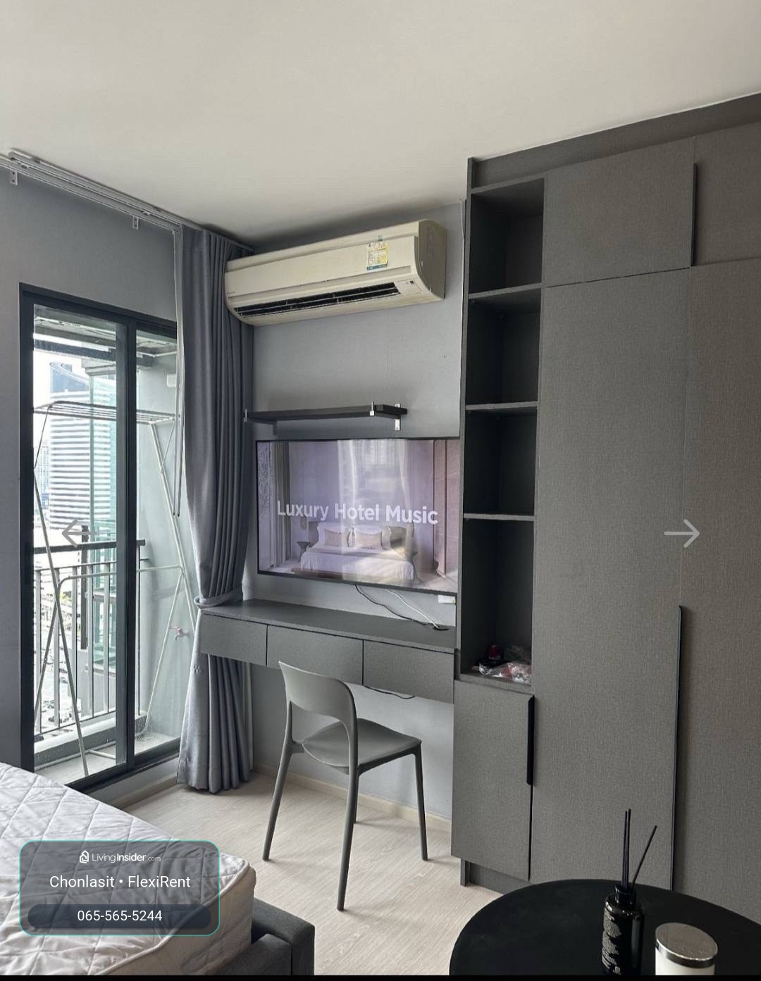 🏡 ให้เช่า Rhythm Asoke 1 | ห้องสวย พร้อมอยู่ ✨ ใกล้ MRT พระราม 9 🚇 เฟอร์ครบ 🛋️ – รูปที่ 3