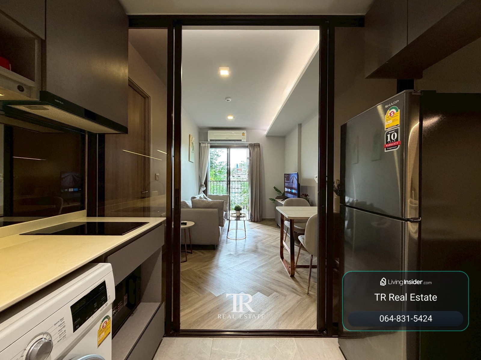 🏡 Condo for Rent – Chapter Thonglor 25 (แชปเตอร์ ทองหล่อ 25) | 1 Bed | 35 sqm | Floor 3 | Thonglor | 💰22,000 THB/month | LINE: @500vvzzy | Ref: TR0125 – รูปที่ 3