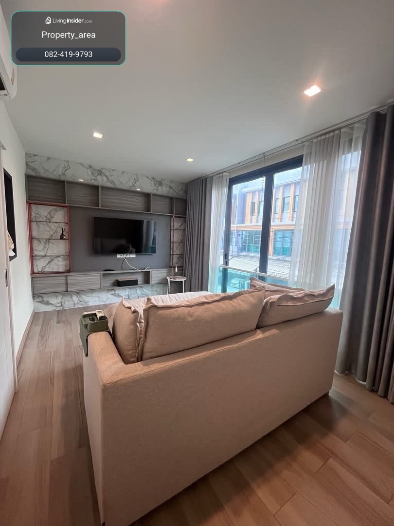 For sale: EIGEN PREMIUM TOWNHOME PATTANAKARN (Igent Premium Townhome Phatthanakan)🛏️ 3 bedrooms 🛁 3 bathrooms 🚗 2 parking spaces, size 22 sq m., usable area 168 sq m. ✨ Price 4,590,000✨ Corner unit – รูปที่ 2