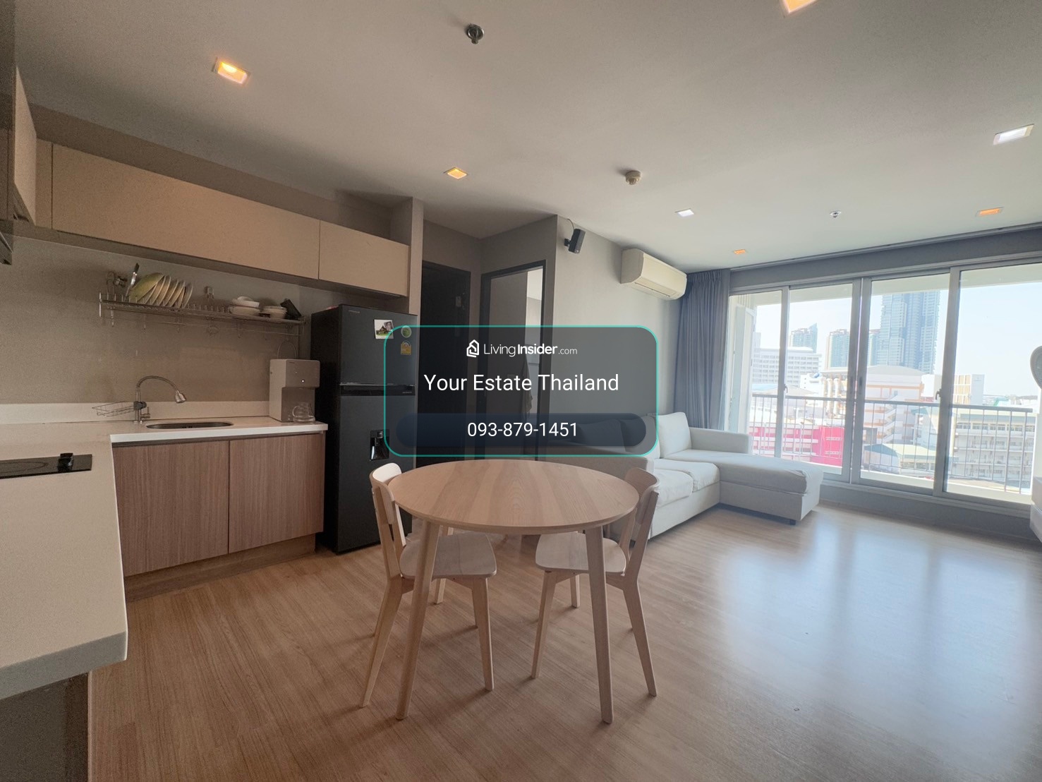 Rhythm Sathorn 2 bedroom ใกล้ bts สะพานตากสิน ราคาเพียง 33,000/เดือน ว่างพร้อมให้เช่า – รูปที่ 2