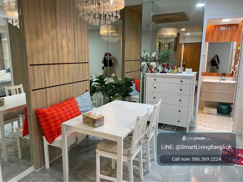ให้เช่าคอนโดหรูรีโนเวทใหม่ 1 ห้องนอน (56 ตร.ม.) ทำเลทองหล่อ ห้องมุม วิวเมืองไม่บล็อค เดินเพียง 7 นาทีถึง BTS ใกล้ EM District และ รพ.สมิติเวช – รูปที่ 3