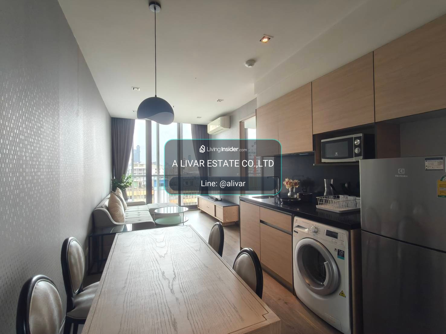 RC071726 Condo 2 beds for rent at Park Origin Phrom Phong ใกล้ BTS พร้อมพงษ์ – รูปที่ 2