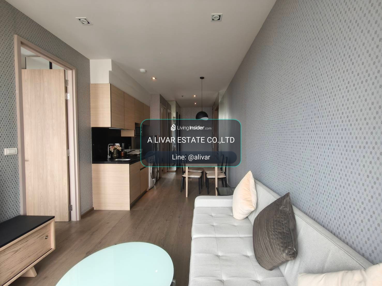 RC071726 Condo 2 beds for rent at Park Origin Phrom Phong ใกล้ BTS พร้อมพงษ์ – รูปที่ 3
