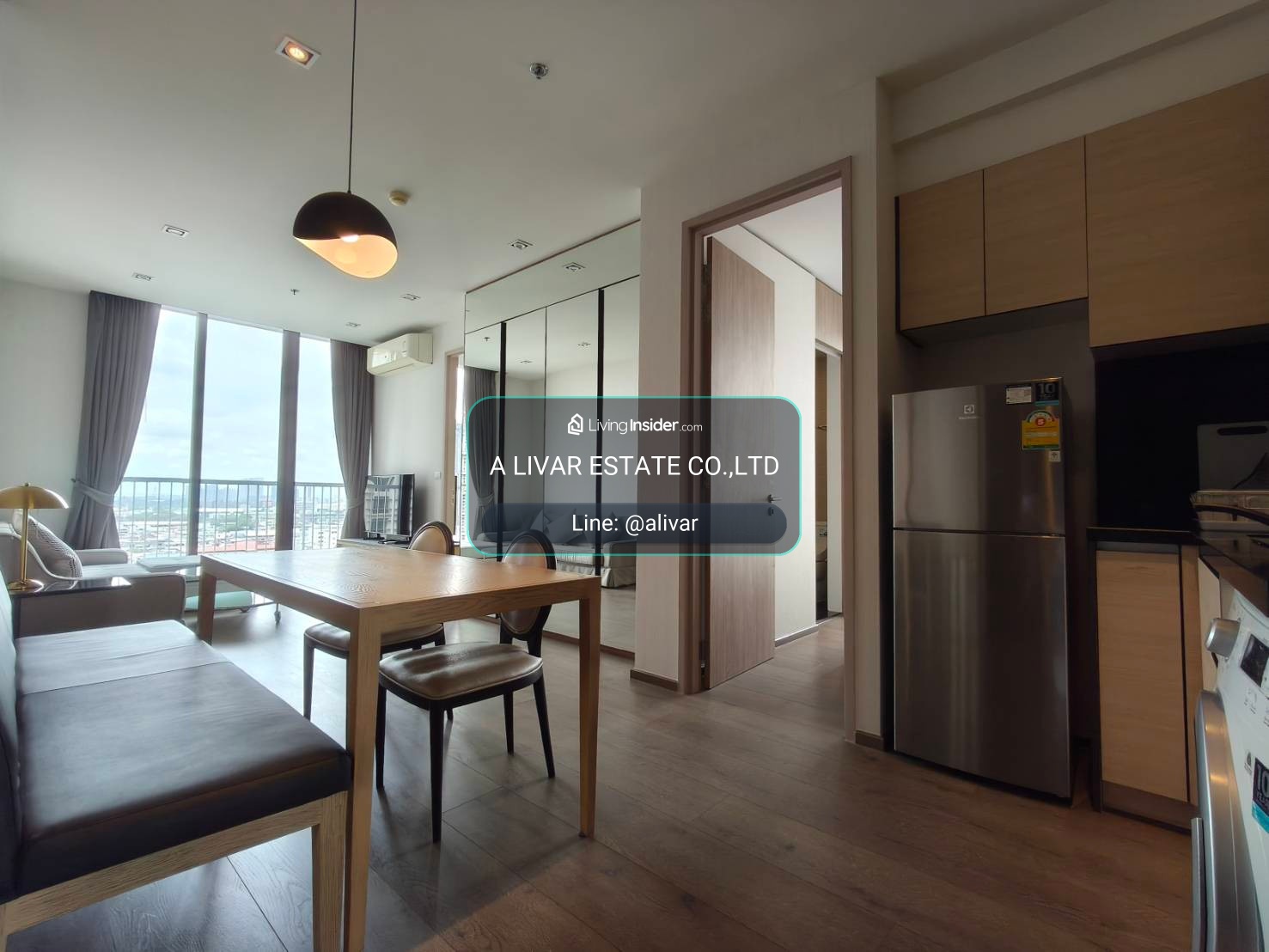 RC071926 Condo 2 Bedroom Plus for rent at Park Origin Phrom Phong ใกล้ BTS พร้อมพงษ์ – รูปที่ 2