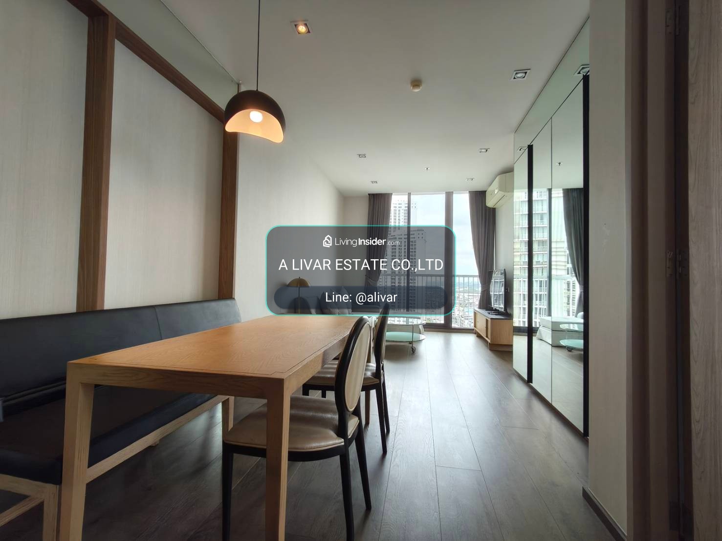 RC071926 Condo 2 Bedroom Plus for rent at Park Origin Phrom Phong ใกล้ BTS พร้อมพงษ์ – รูปที่ 3