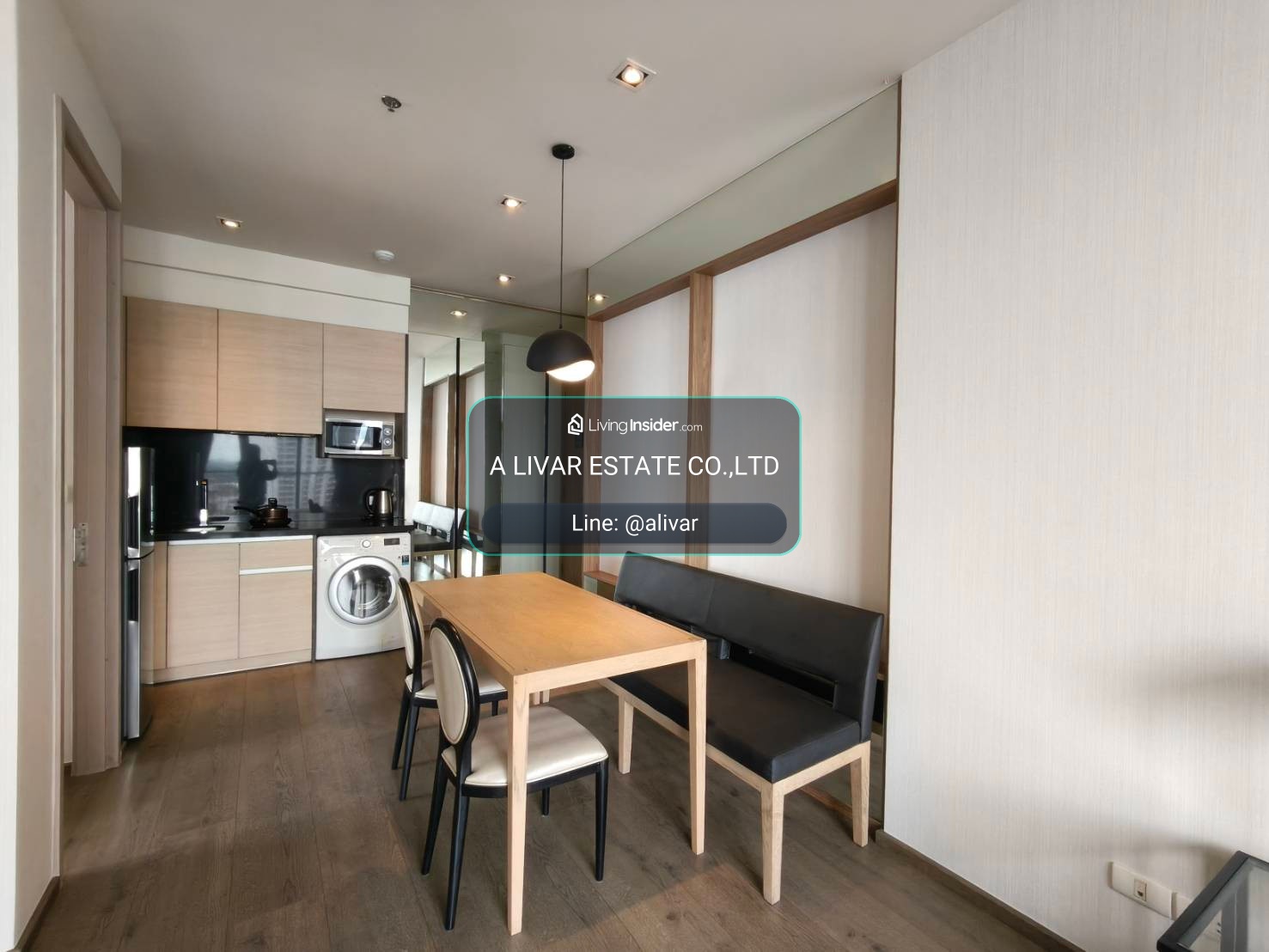 RC071926 Condo 2 Bedroom Plus for rent at Park Origin Phrom Phong ใกล้ BTS พร้อมพงษ์ – รูปที่ 4