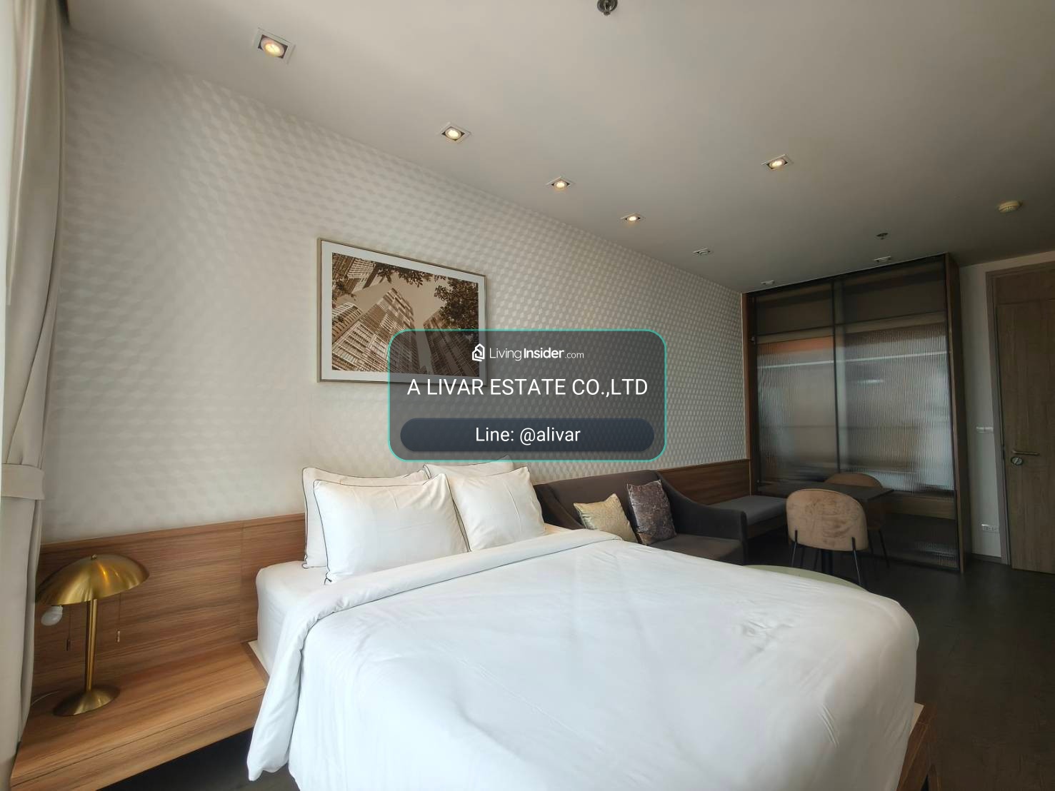 RC072026 Condo Studio for rent at Park Origin Phrom Phong ใกล้ BTS พร้อมพงษ์ – รูปที่ 2