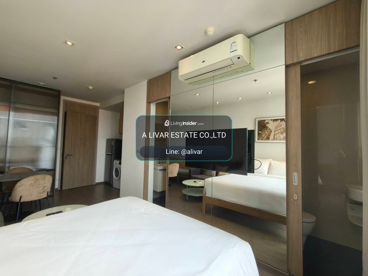 RC072026 Condo Studio for rent at Park Origin Phrom Phong ใกล้ BTS พร้อมพงษ์ – รูปที่ 4