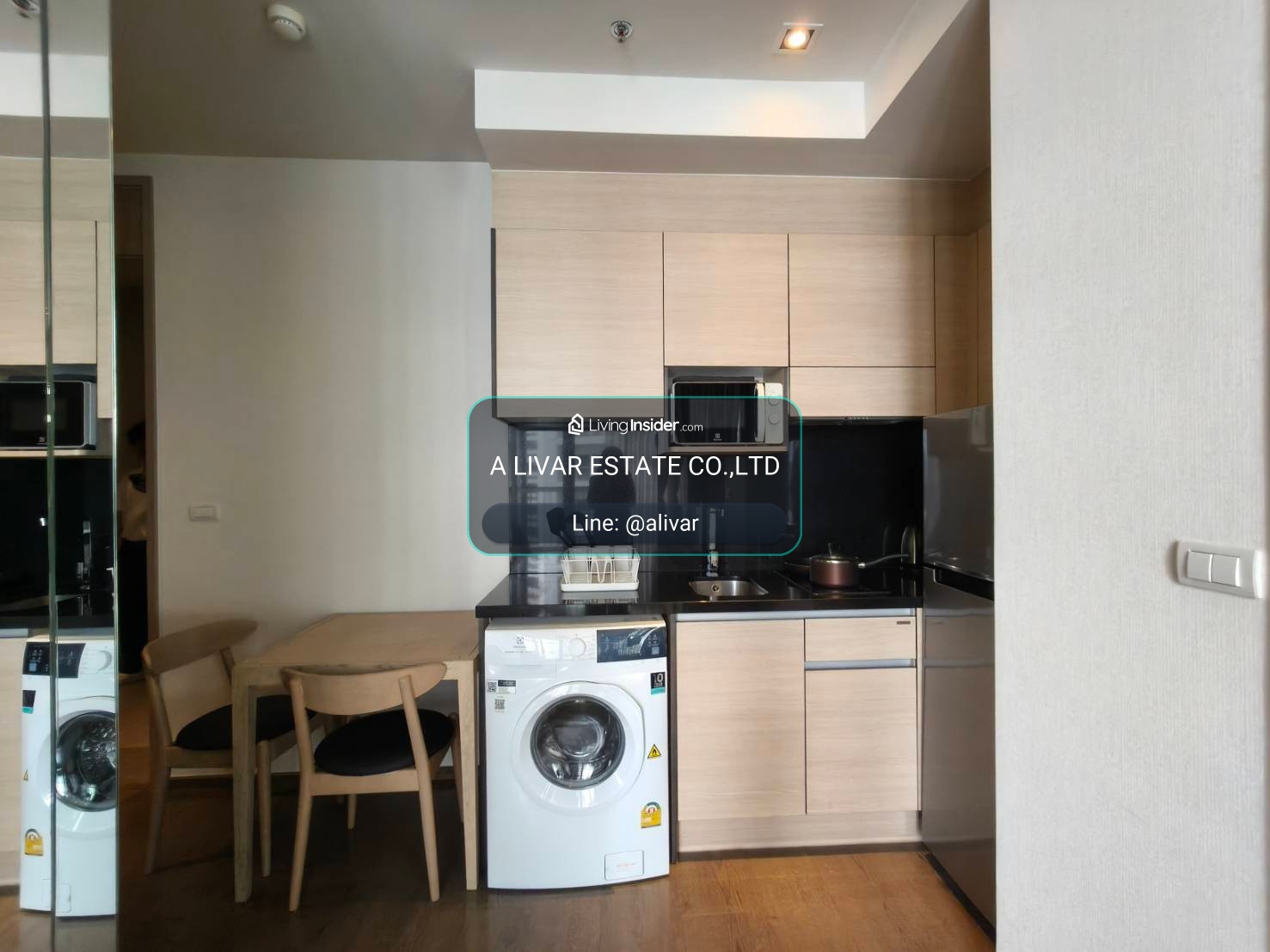 RC072626 Condo Studio Plus for rent at Park Origin Phrom Phong ใกล้ BTS พร้อมพงษ์ – รูปที่ 4