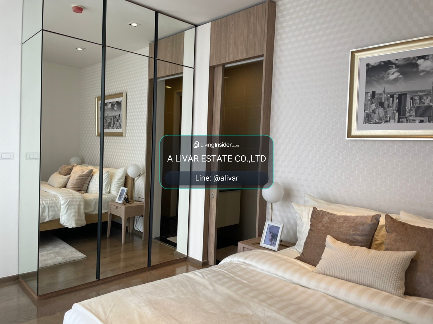 RC072826 Condo 2 Bedroom with Bathtub for rent at Park Origin Phrom Phong ใกล้ BTS พร้อมพงษ์ – รูปที่ 4