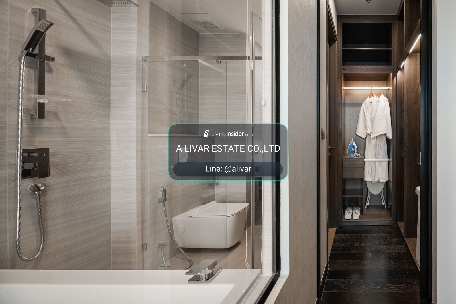 RC072926 Condo 1 Bedroom for rent at Park Origin Thonglor ใกล้ BTS ทองหล่อ – รูปที่ 2