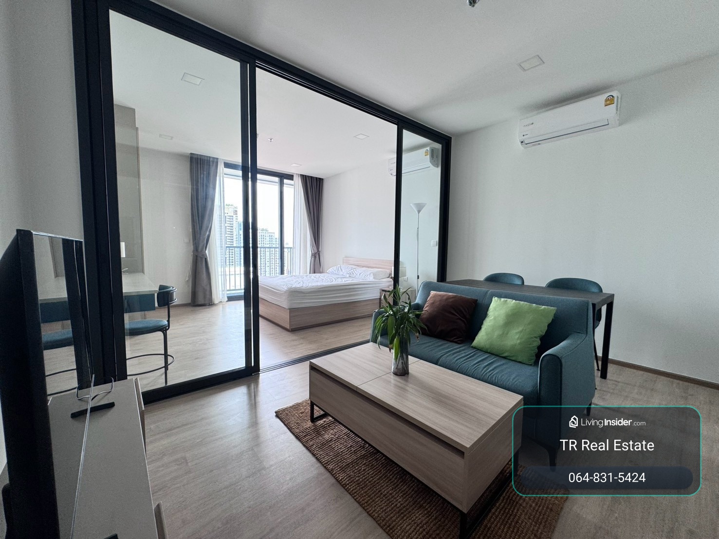🏡 Condo for Rent – XT Phayathai (เอ็กซ์ที พญาไท) | 1 Bed | 46 sqm | Building B Floor 22 | Phaya Thai | 💰23,000 THB/month | LINE: @500vvzzy | Ref: TR0128 – รูปที่ 4