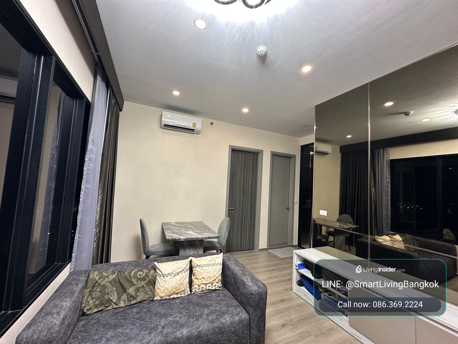 ขายคอนโดหรูชั้นบนสุด (Top Floor ) ขนาด 54.8 ตร.ม. ฟังก์ชันยืดหยุ่น 2 ห้องนอน ทำเลอ่อนนุช พร้อมระบบ Auto Parking และ Shuttle Service ส่ง BTS – รูปที่ 2