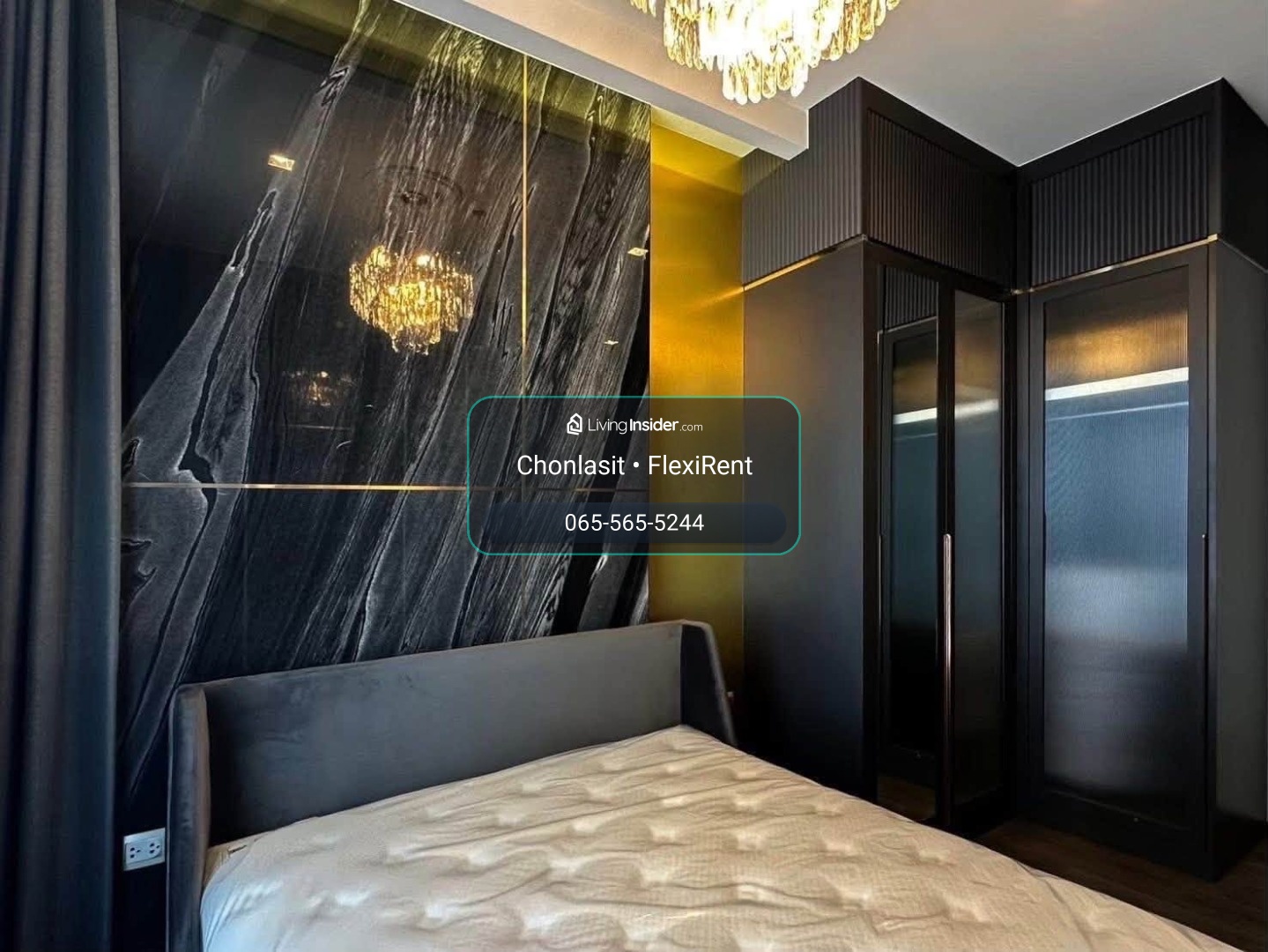🏙️ The Address Siam-Ratchathewi 2 ห้องนอน 70 ตร.ม. ชั้น 30 ห้องแต่งหรู ใกล้ BTS ราชเทวี 150 เมตร – รูปที่ 3