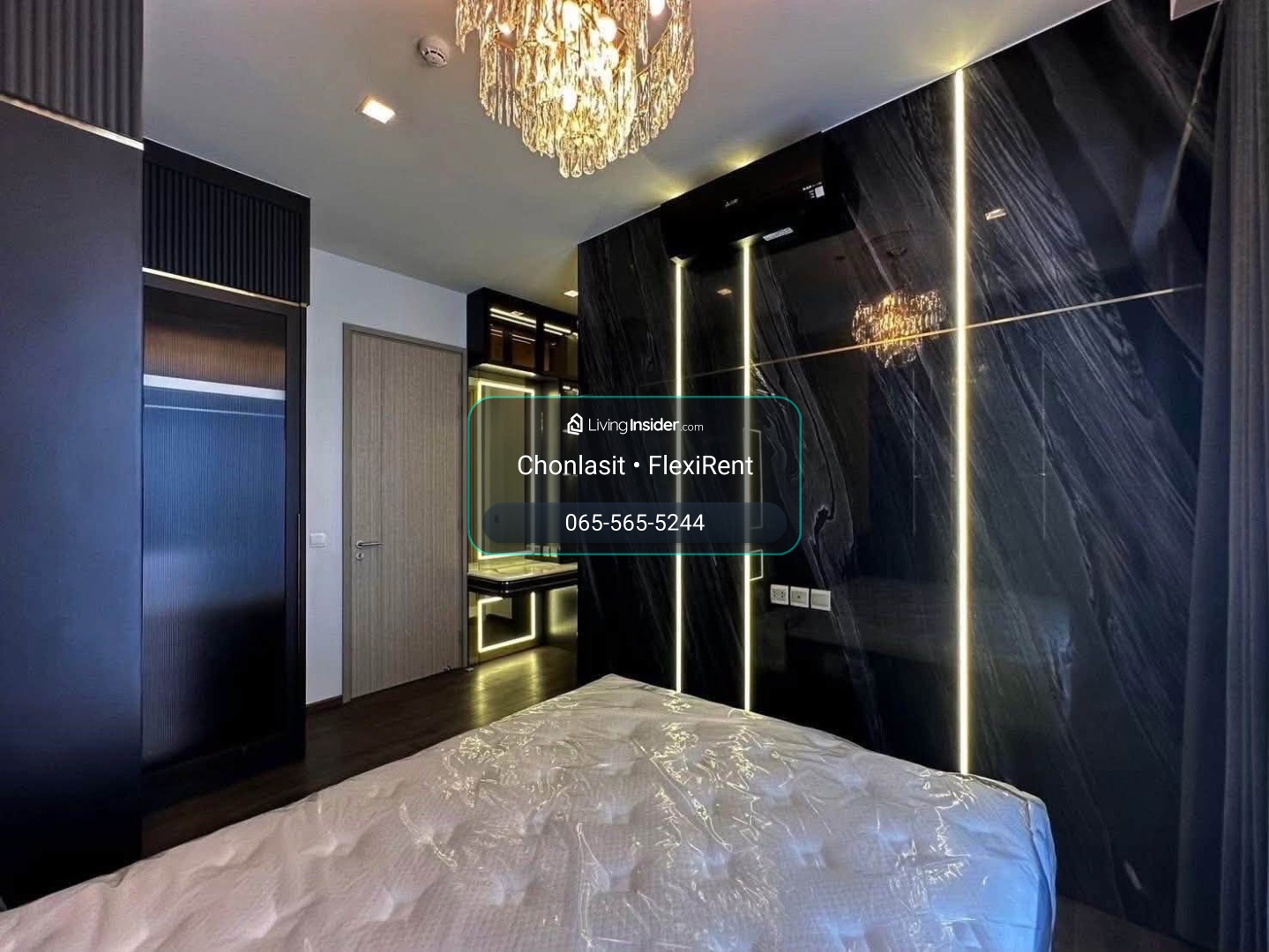 🏙️ The Address Siam-Ratchathewi 2 ห้องนอน 70 ตร.ม. ชั้น 30 ห้องแต่งหรู ใกล้ BTS ราชเทวี 150 เมตร – รูปที่ 4