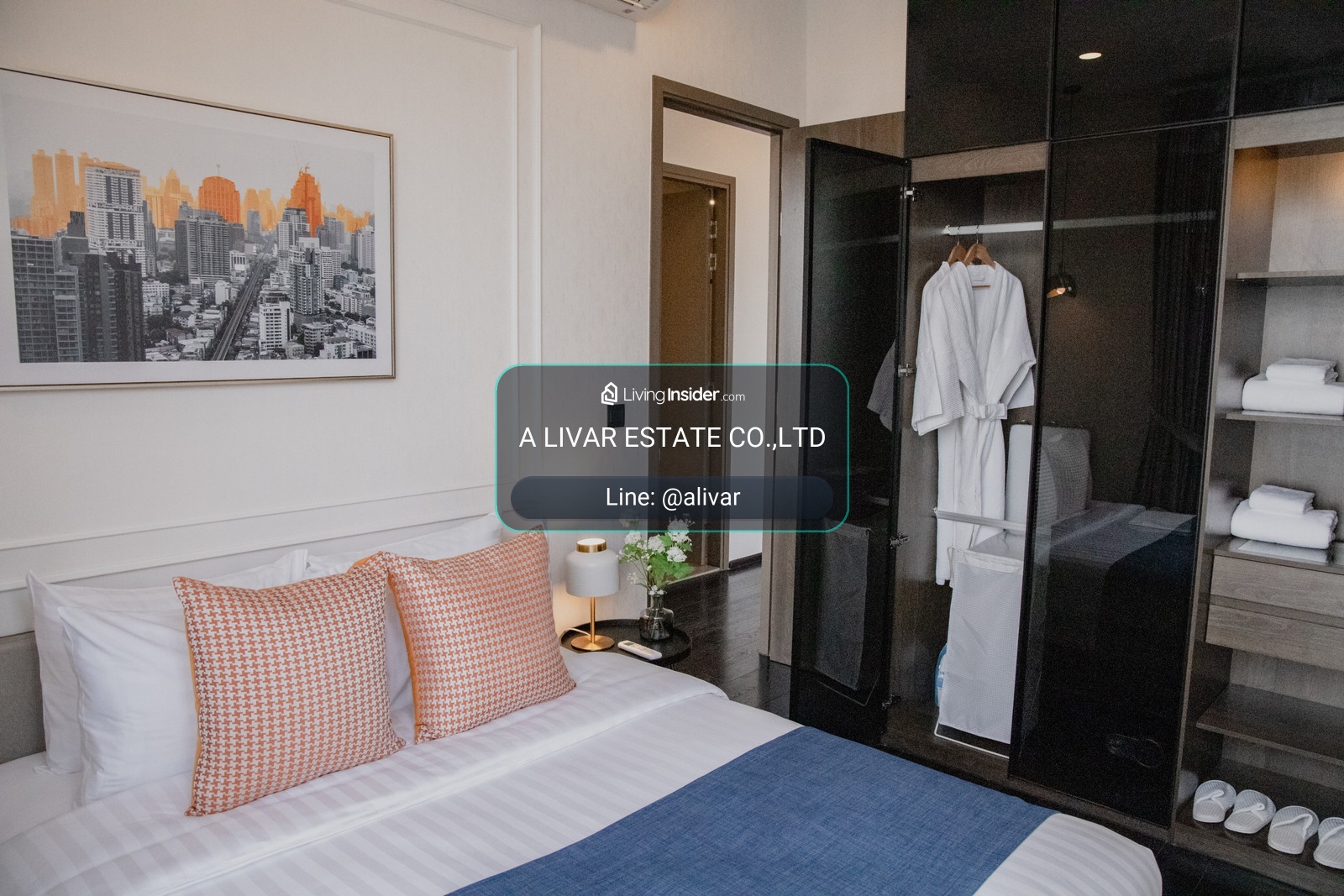 (HOLD) RC073226 Condo 2 Bedroom for rent at Park Origin Thonglor ใกล้ BTS ทองหล่อ – รูปที่ 3