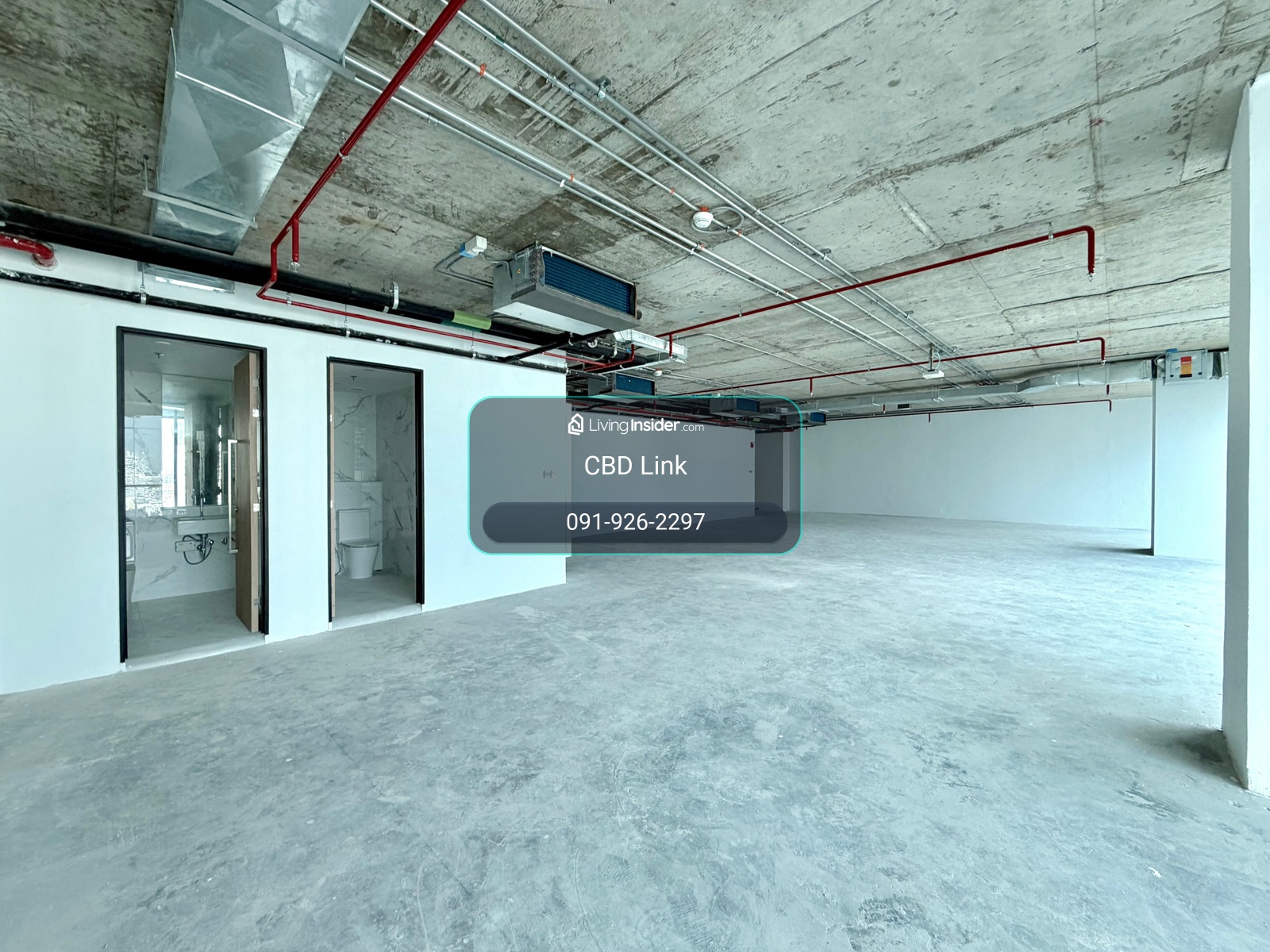 Office ฟรีแอร์ 8:00-22:00, 350ม จาก MRT พระราม 9   – รูปที่ 4