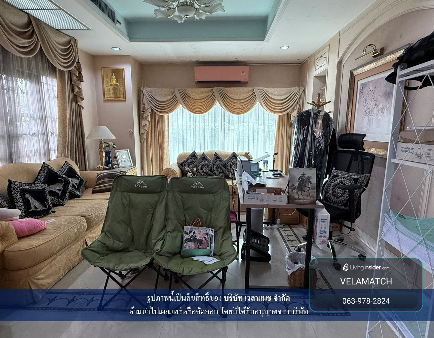 บ้านเดี่ยว 80 ตร.วา ถนนวัชรพล ใกล้รามอินทรา บ้านหลังใหญ่ บรรยากาศเงียบสงบ เหมาะกับครอบครัว – รูปที่ 3